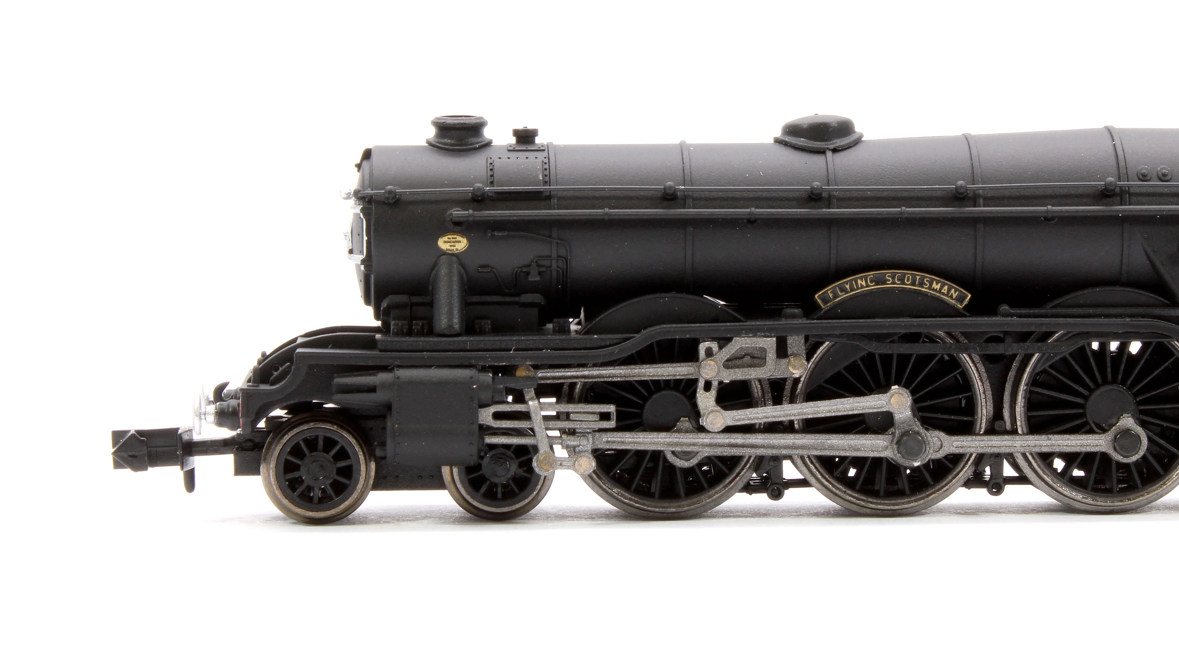 2S-011-002D A10 Flying Scotsman 103 Wartime Black NE Steam Locomotive - DCC Fitted - Image 6