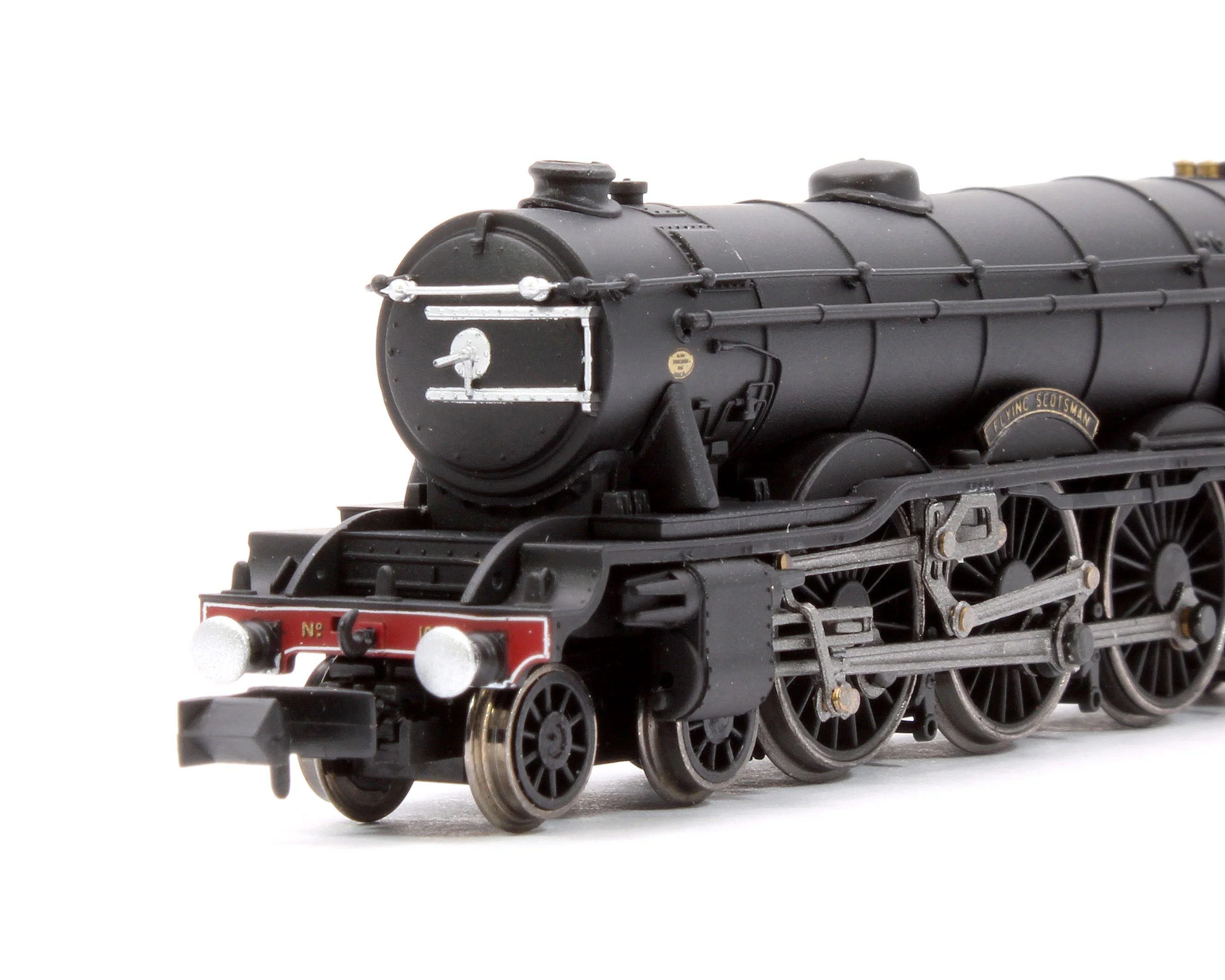2S-011-002D A10 Flying Scotsman 103 Wartime Black NE Steam Locomotive - DCC Fitted - Image 8