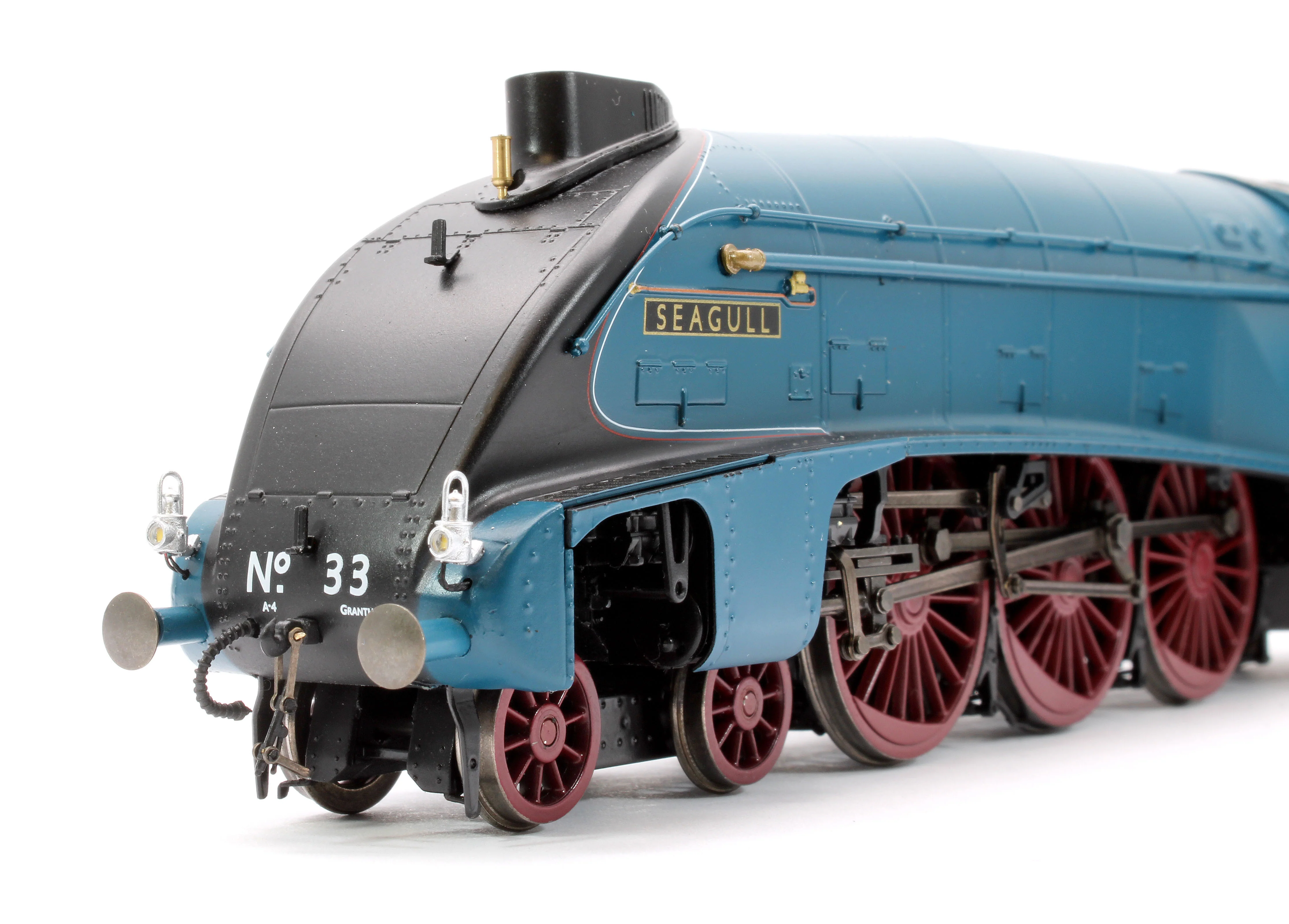 BL-001-010 Black Label Class A4 Seagull LNER Garter Blue Unvalanced 4-6-2 No.33 Steam Locomotive - DCC Sound & Smoke - Image 10