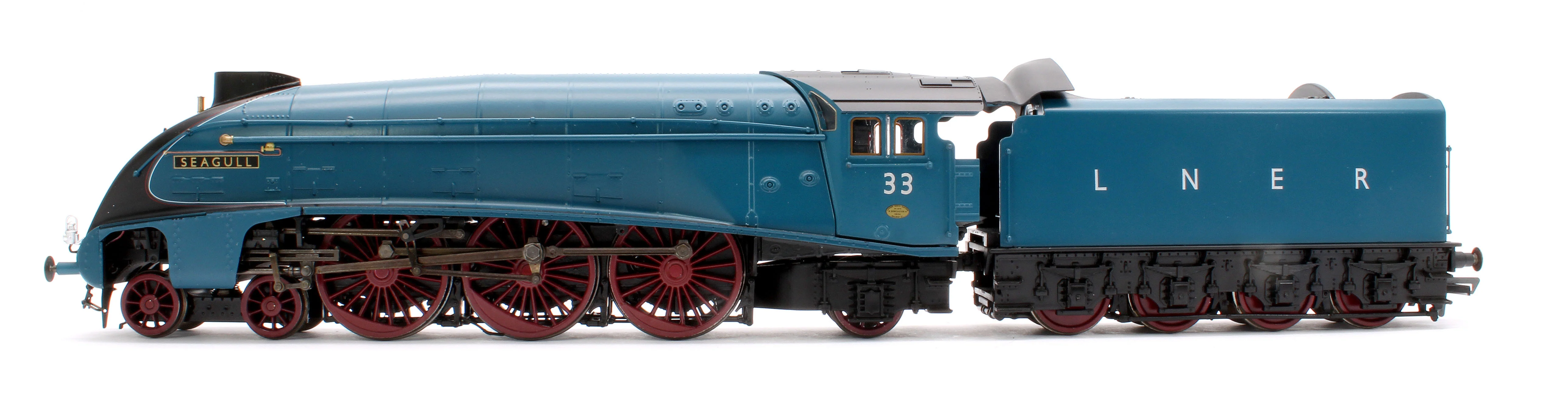 BL-001-010 Black Label Class A4 Seagull LNER Garter Blue Unvalanced 4-6-2 No.33 Steam Locomotive - DCC Sound & Smoke - Image 6