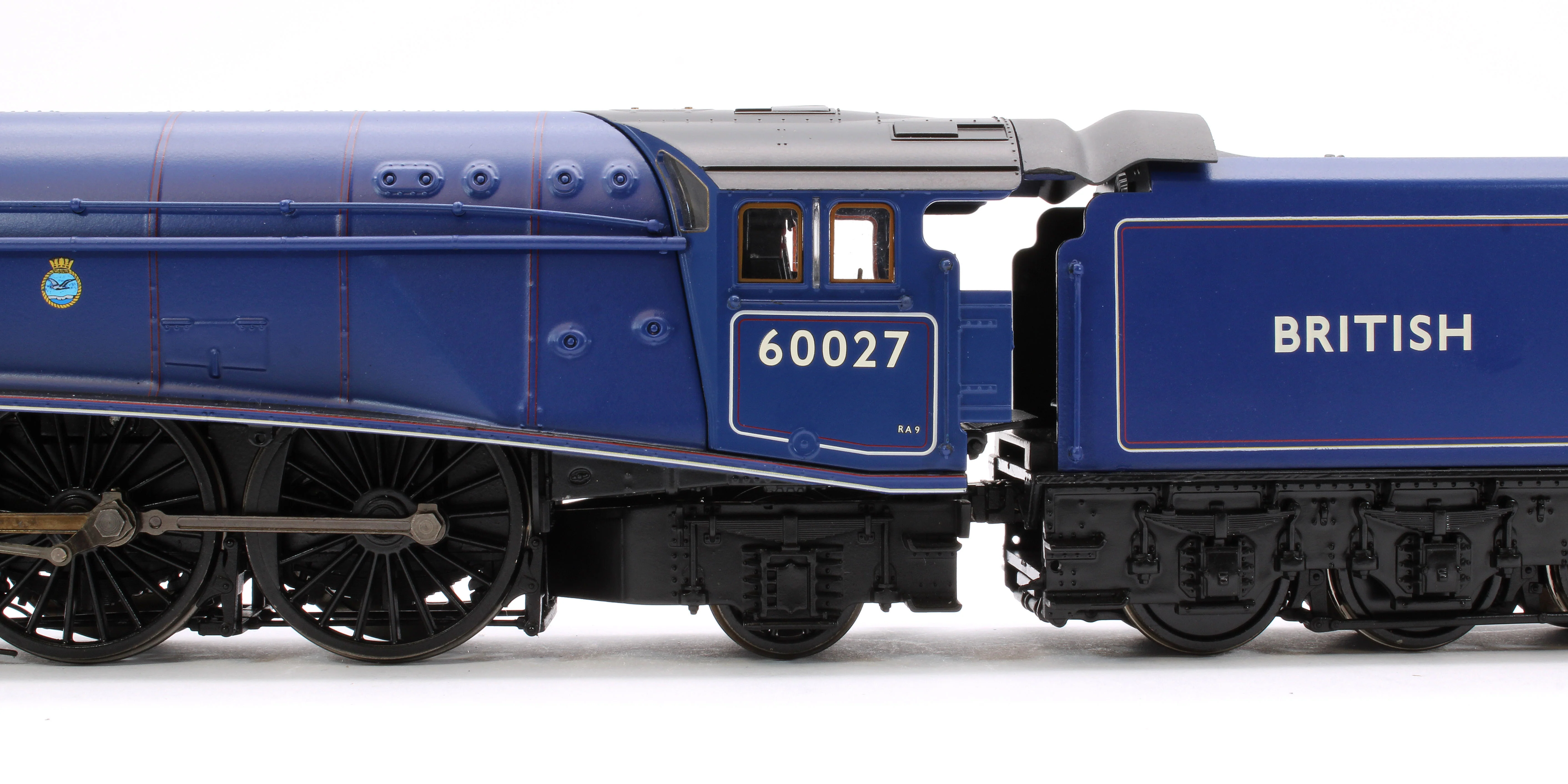BL-001-012 Black Label Class A4 Merlin Experimental Purple Unvalanced 4-6-2 No.60027 Steam Locomotive - DCC Sound & Smoke - Image 8