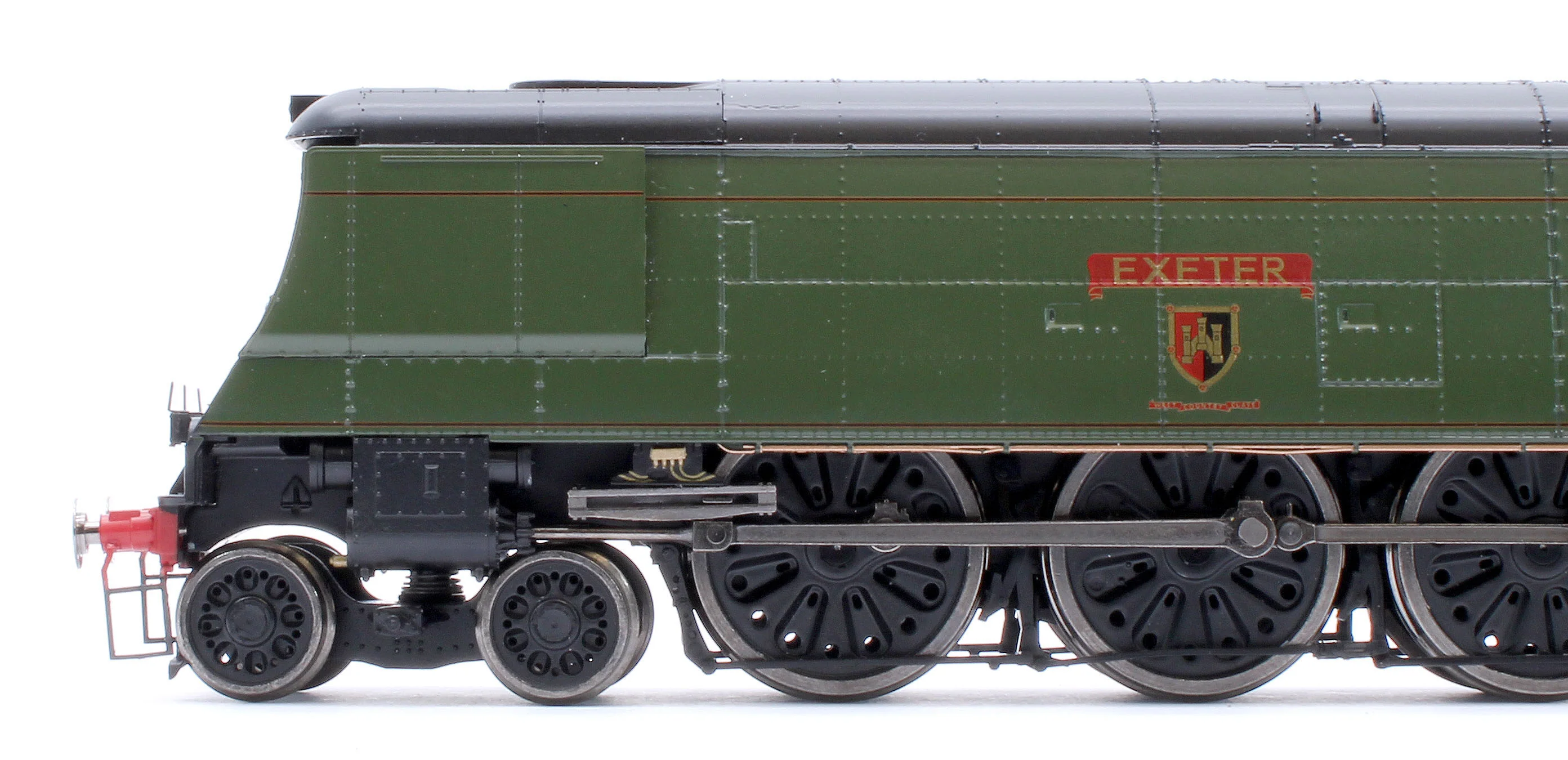 BL-002-005 Black Label West Country Exeter 34001 B.R. Green Early Crest Steam Locomotive - DCC Sound & Smoke - Image 7