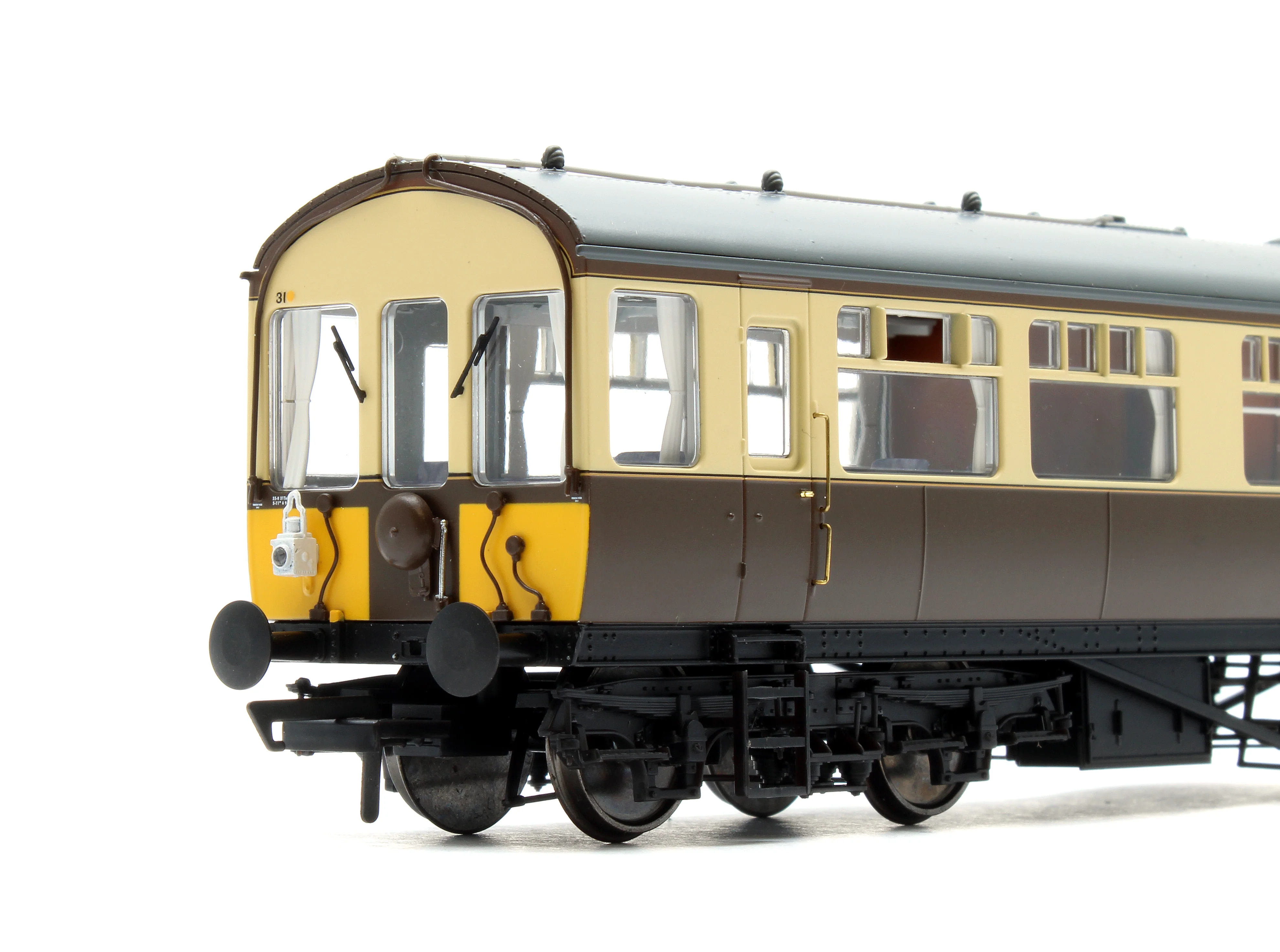 BL-201-002 Black Label GWR Great Western Q13 Inspection Saloon, BR WR Chocolate & Cream W80976W - Image 6