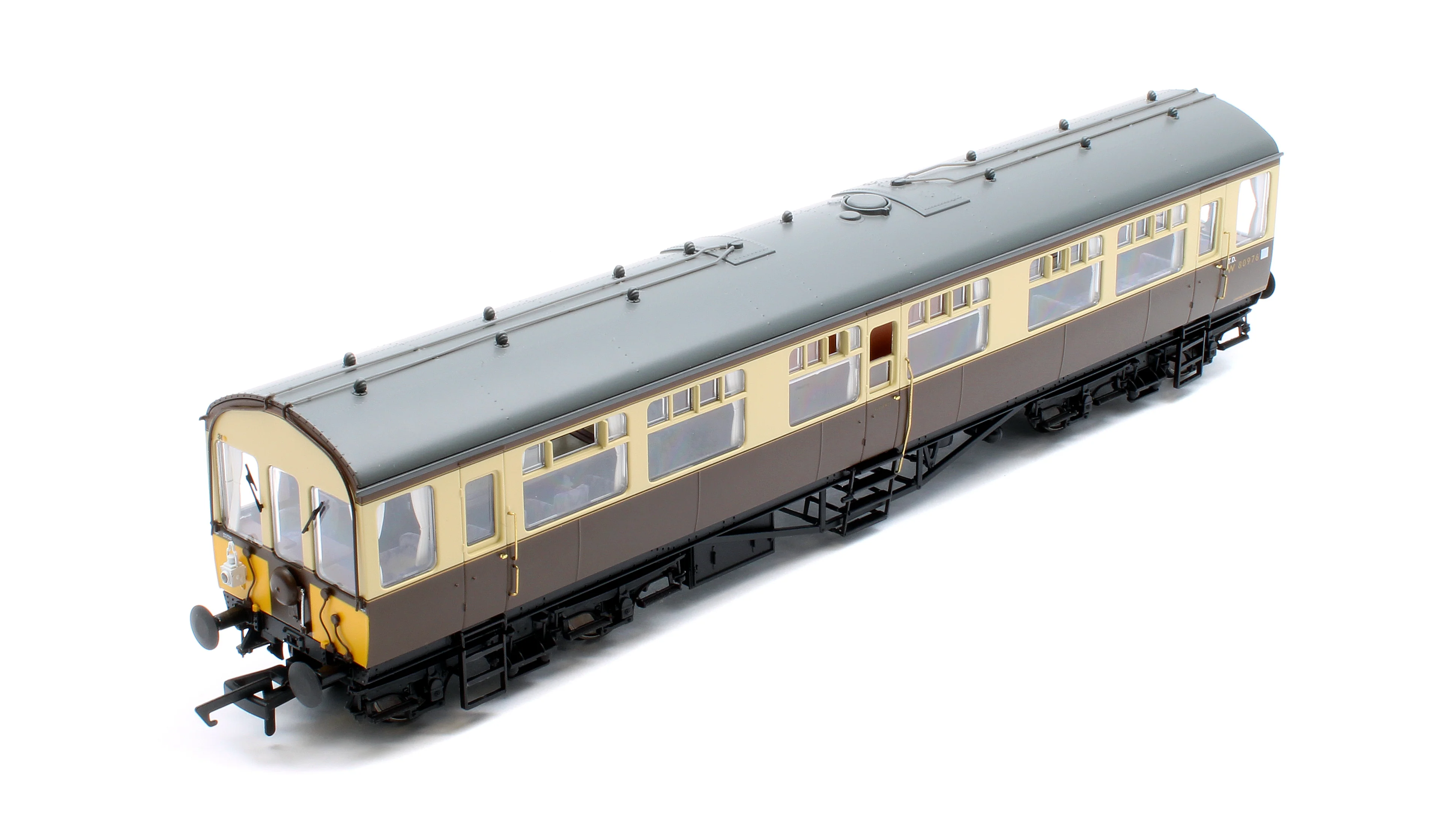 BL-201-002 Black Label GWR Great Western Q13 Inspection Saloon, BR WR Chocolate & Cream W80976W - Image 7