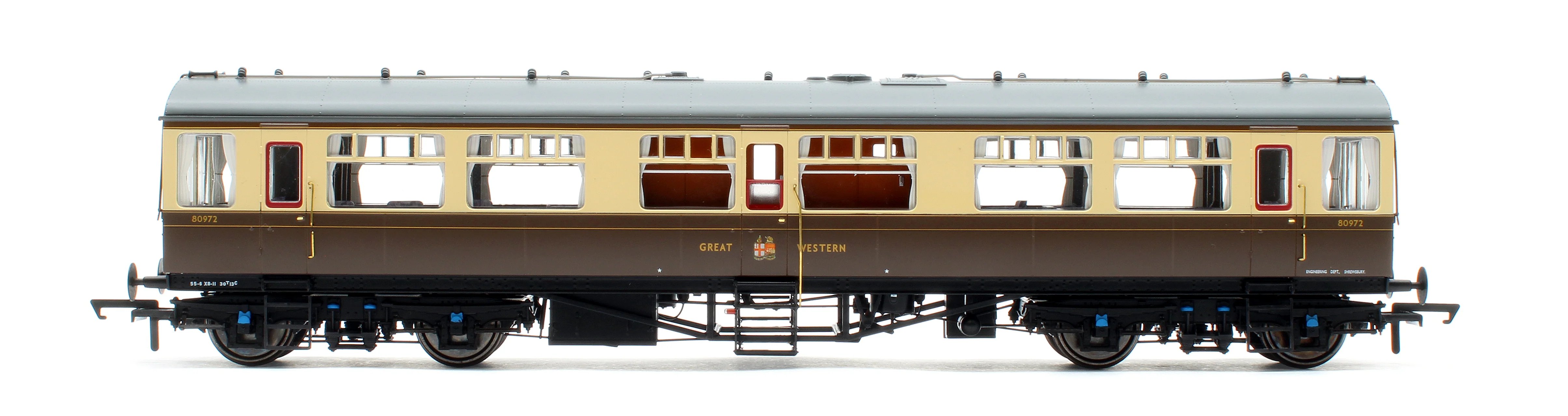 BL-201-006 Black Label GWR Great Western Q13 Inspection Saloon, GWR Chocolate & Cream (Twin Cities) 80972 - Image 4