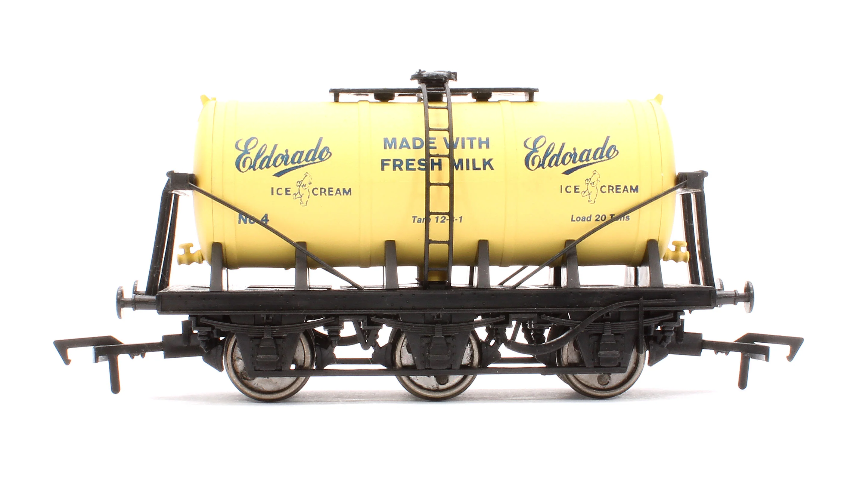 ELD Pre-Owned 6 Wheel 20T No.4 Tank Wagon 'Eldorado Ice Cream' (Special Edition for Burnham & District MRC) - Image 2