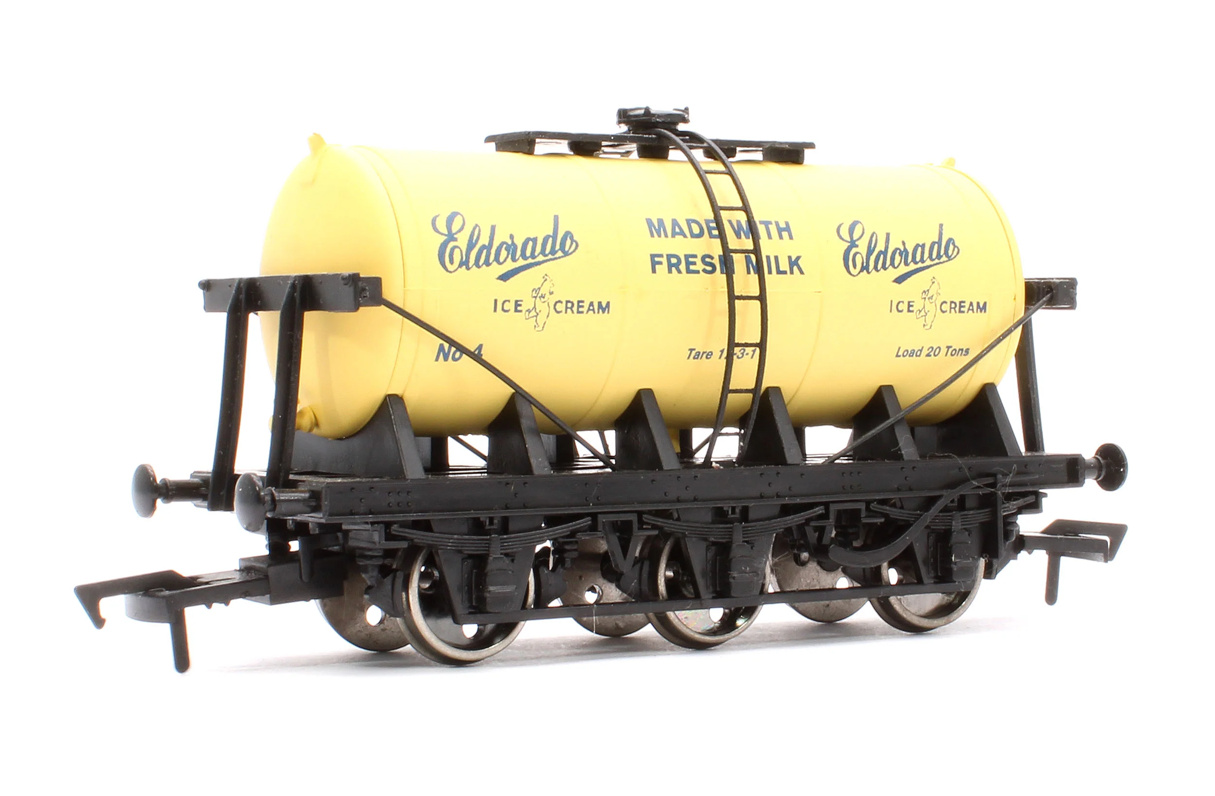 ELD Pre-Owned 6 Wheel 20T No.4 Tank Wagon 'Eldorado Ice Cream' (Special Edition for Burnham & District MRC) - Image 3