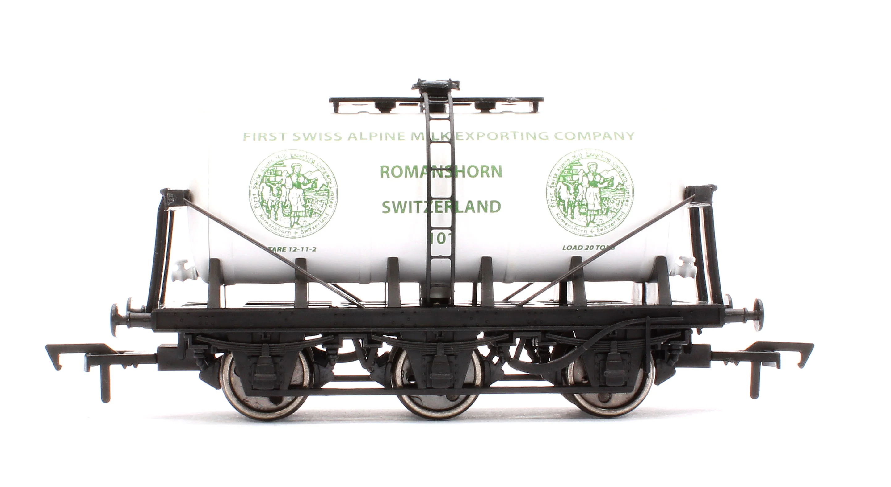 FSA Pre-Owned 6 Wheel 20T No.101 Tank Wagon 'First Swiss Alpine Milk Exporting Company' (Limited Edition for Burnham & District MRC) - Image 2