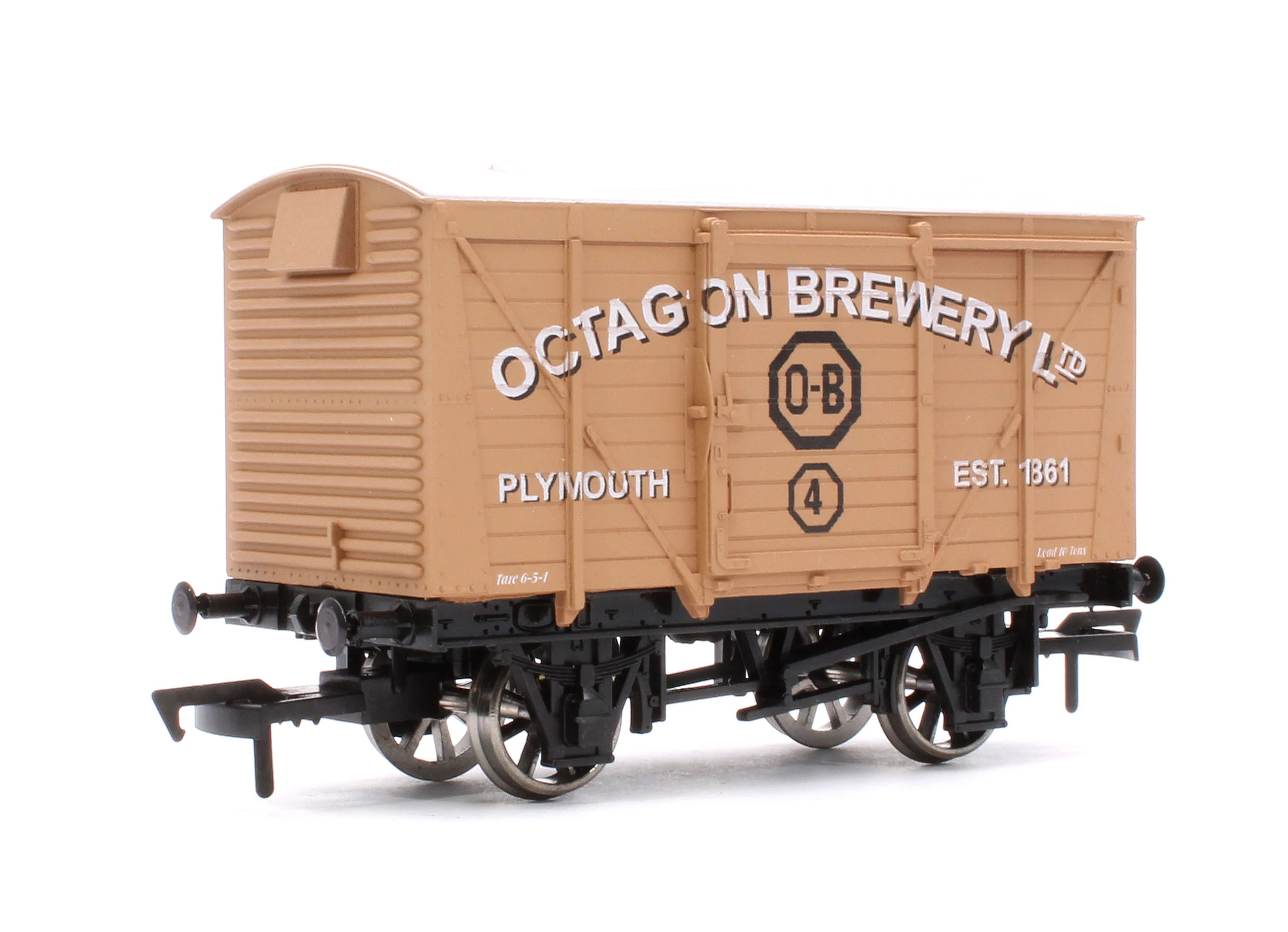 OCT Pre-Owned 10T No.4 Vent Van 'Octagon Brewery Ltd - Plymouth' (Limited Edition for Burnham & District MRC)