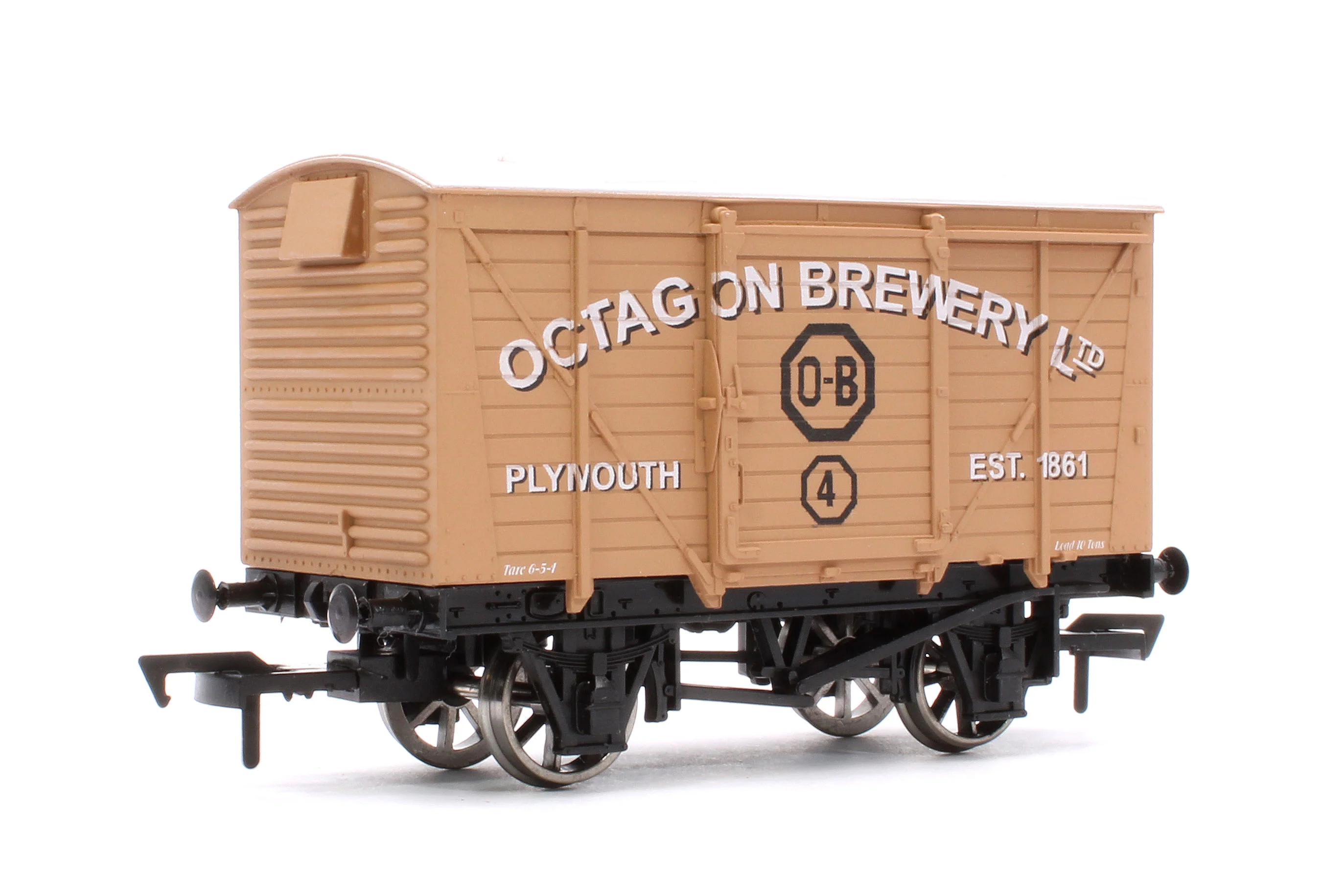OCT Pre-Owned 10T No.4 Vent Van 'Octagon Brewery Ltd - Plymouth' (Limited Edition for Burnham & District MRC) - Image 3
