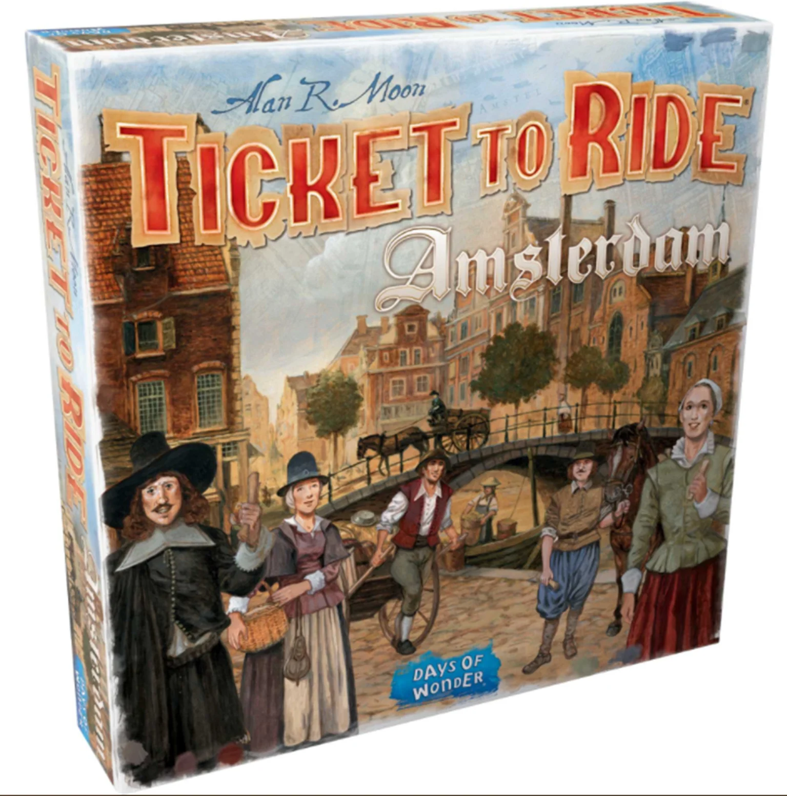 DOW720063 Ticket To Ride: Amsterdam