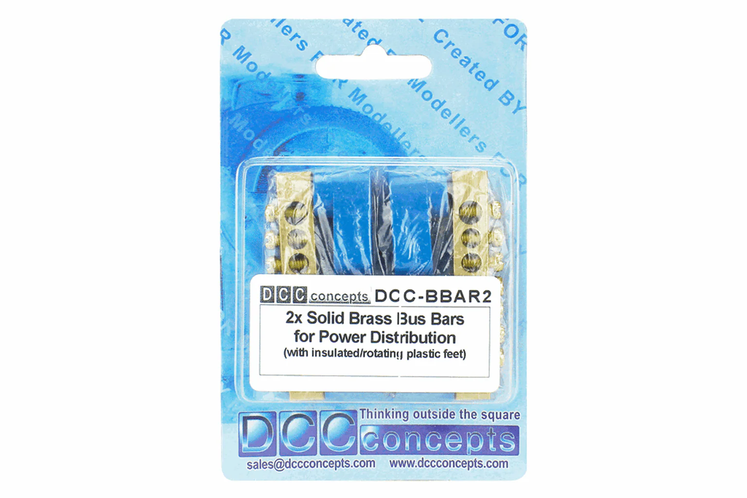 DCC-BBAR2 Solid Brass Power Distribution Bars (2) - Image 3