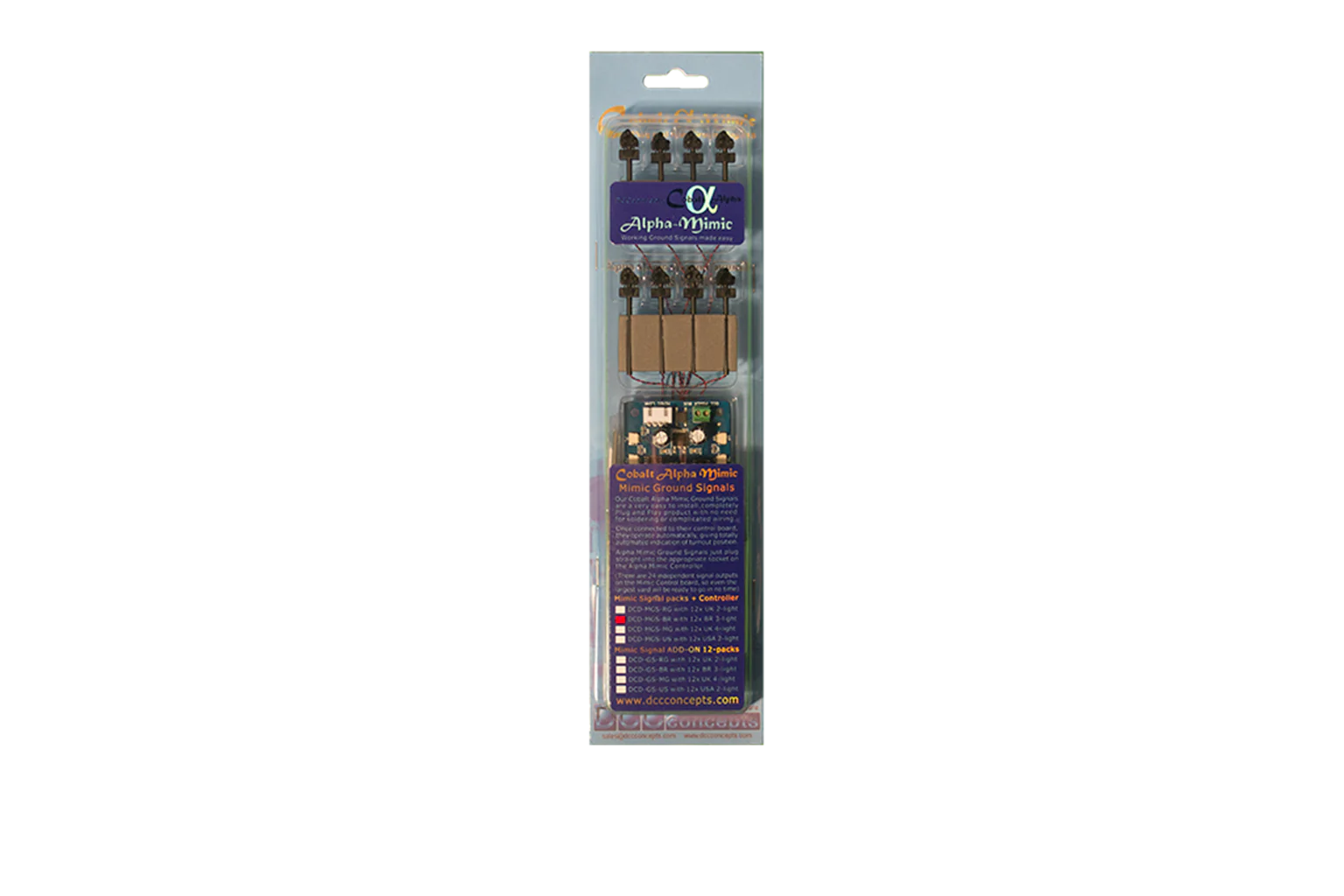 DCD-MGS-BR Alpha Mimic Pack of 12 STEAM Era 3-light Ground Signal - Image 5