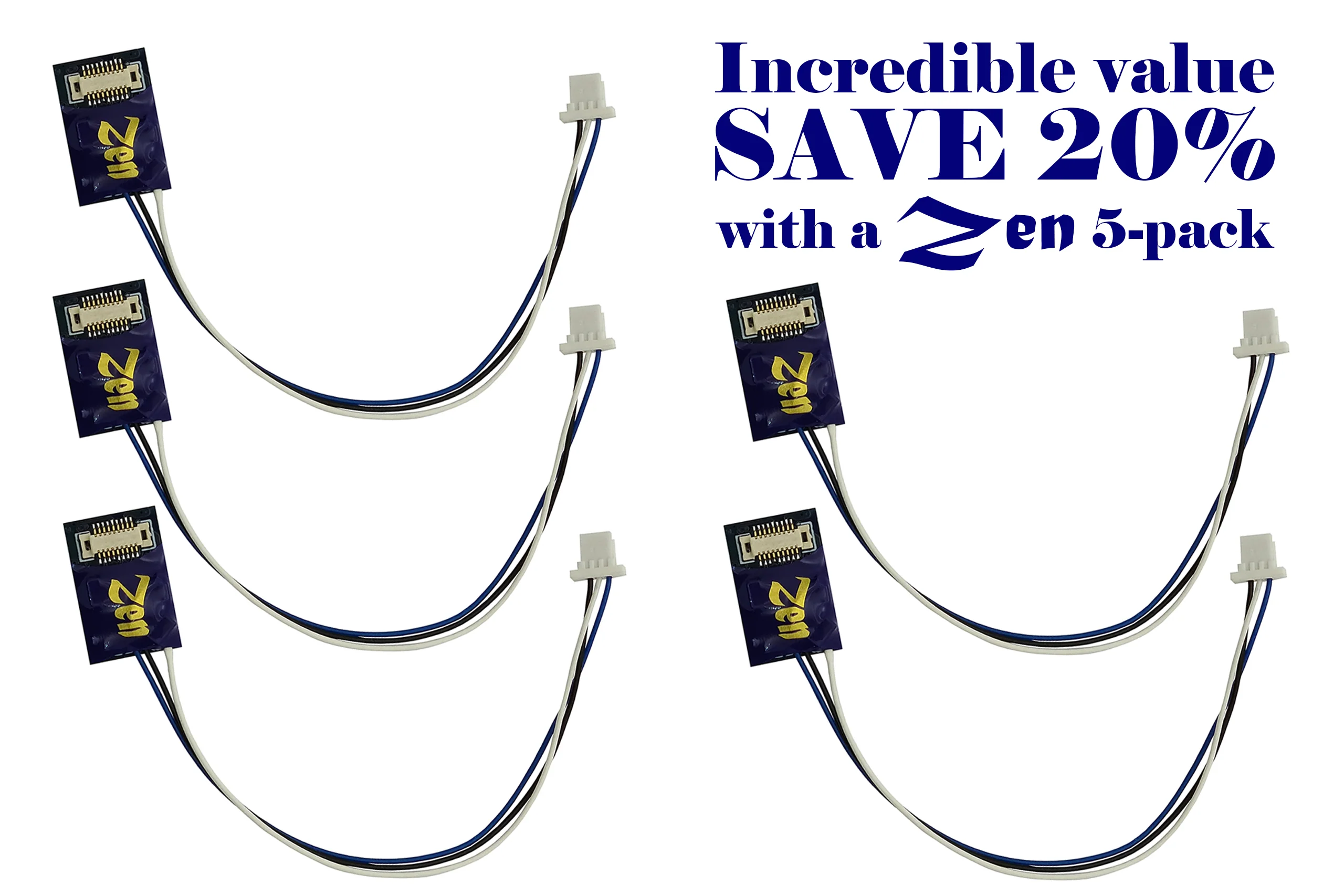 DCD-VP-ZNN18.4 Zen Blue+ Decoder: Super-Small Next18 Direct Decoder – 4 Fn (5-pack)