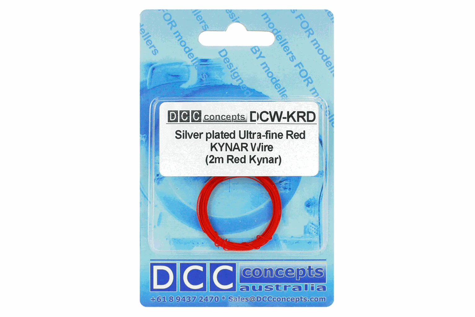 DCW-KRD Kynar Wire 2m (Silver Plated) Red - Image 2