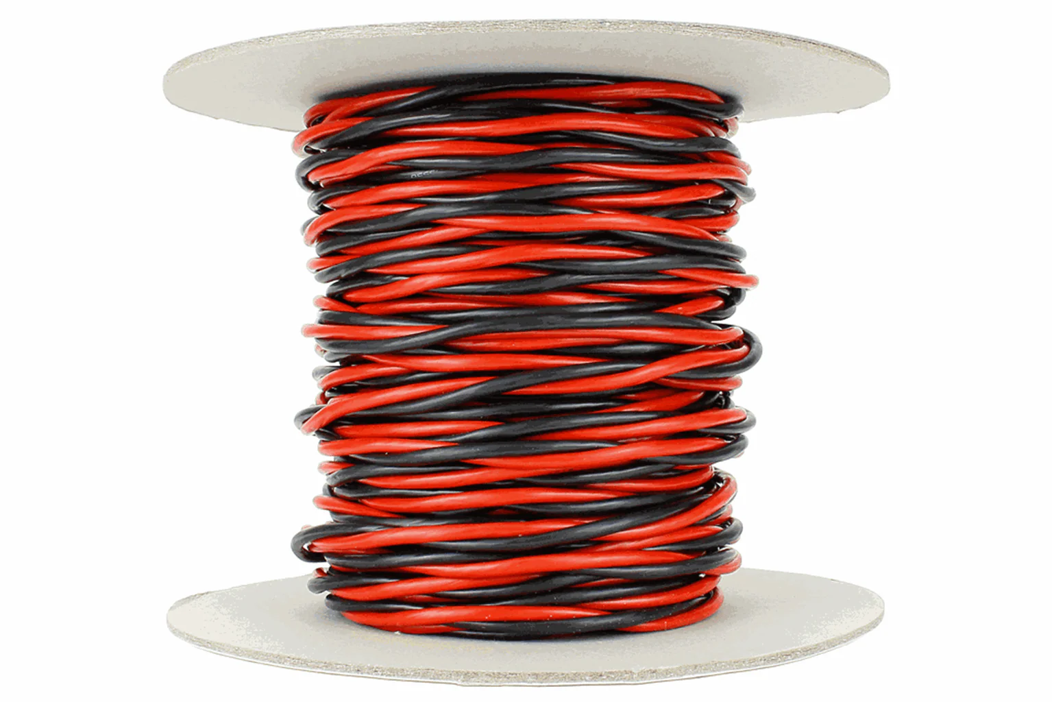 DCW-TW25-3.5 Twisted Bus Wire 25m of 3.5mm (11g) Twin Red/Black