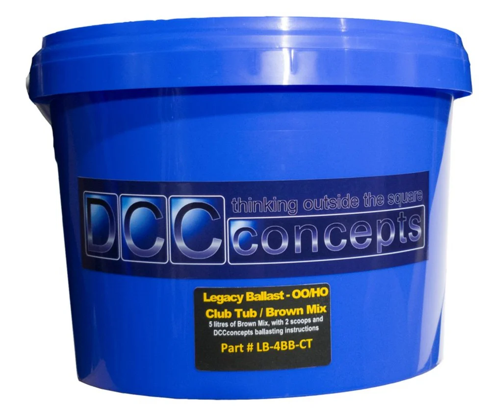 LB-2LG-CT 5 Litre Club Tub of 2mm/N scale Ballast. Grey Blend