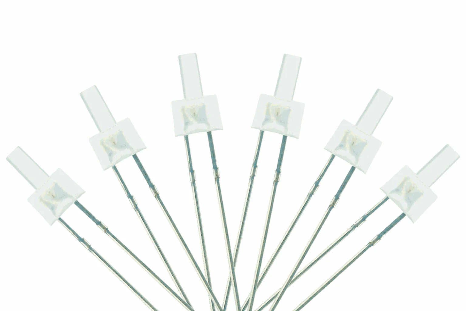 LED-SWD Panel Dot Type 6x 1.8mm (w/resistors) Daylight White