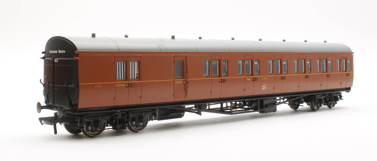 946008 Dia E140 B Set - No.6453 & 6454 'Kingsbridge Branch No.2' GWR Wartime Brown Livery - Image 5