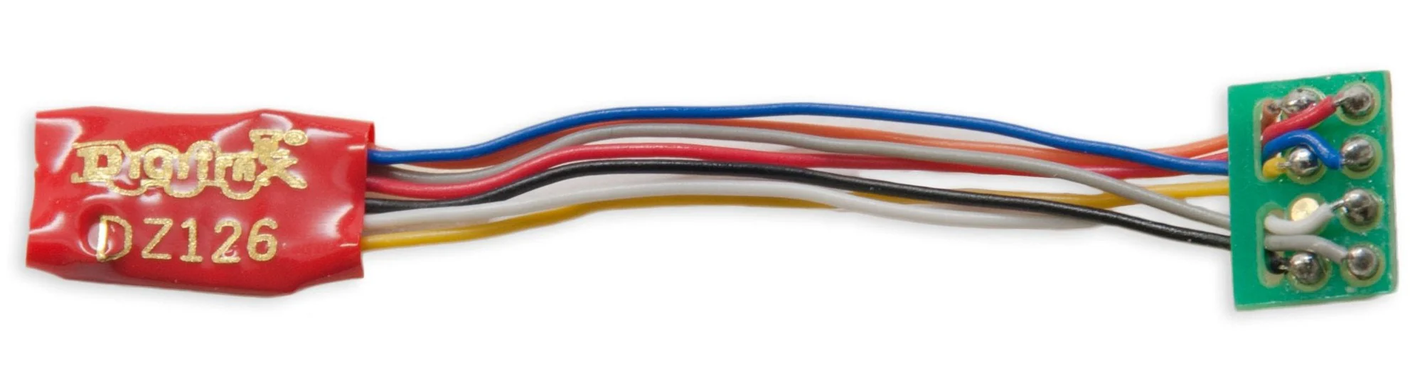 DZ-DZ126PS 1 AMP Z/N/HO Scale Decoder With DCC Medium Plug WIth 1" Harness