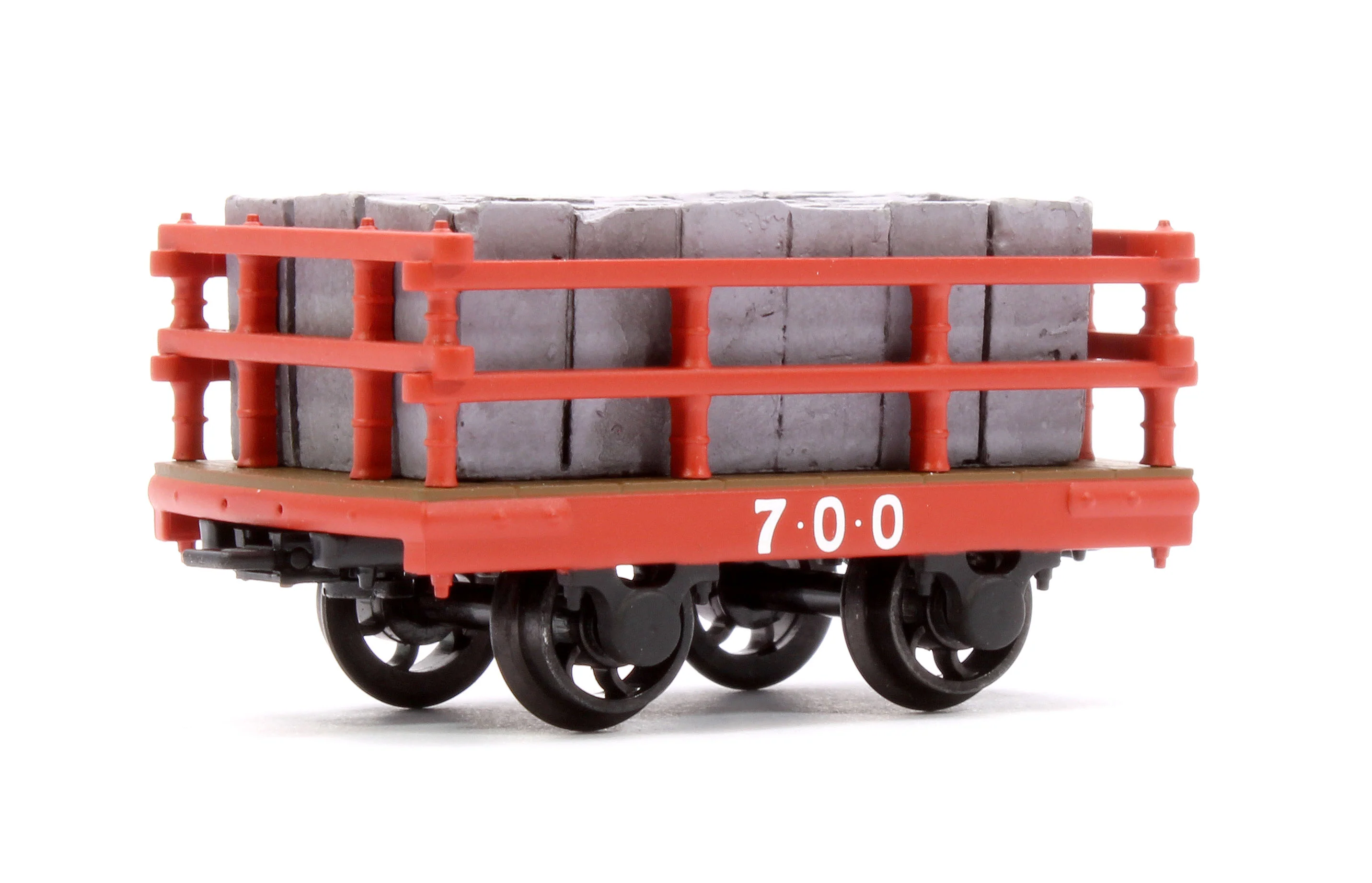 73-028 Dinorwic Slate Wagon with sides Red (With Load) - Image 3