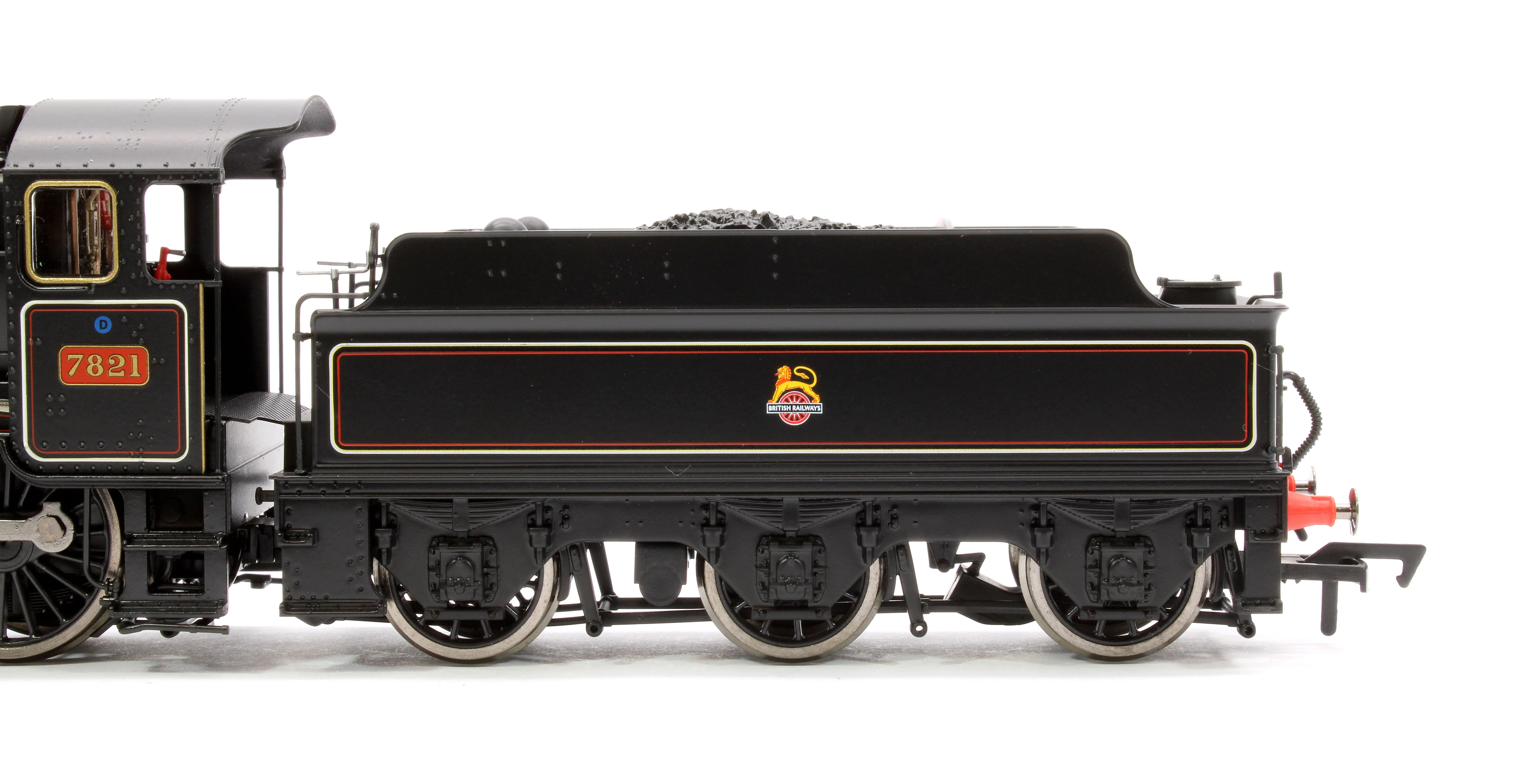 4S-001-011 Ditcheat Manor BR Lined Black Early Crest 78xx Manor Class 4-6-0 Steam Locomotive No.7821 - Image 8