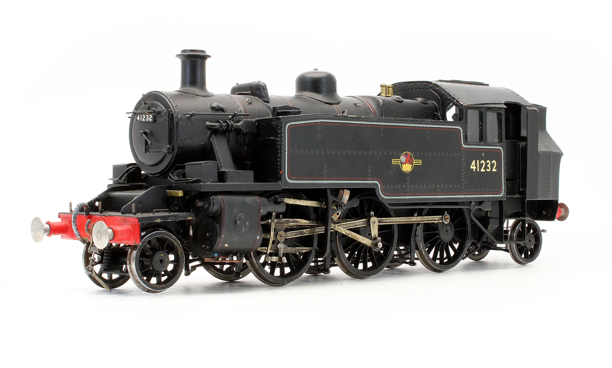 41232 Pre-Owned Kit Built BR Lined Black 2-6-2 Class 2 '41232' Steam Locomotive - DCC Sound Fitted