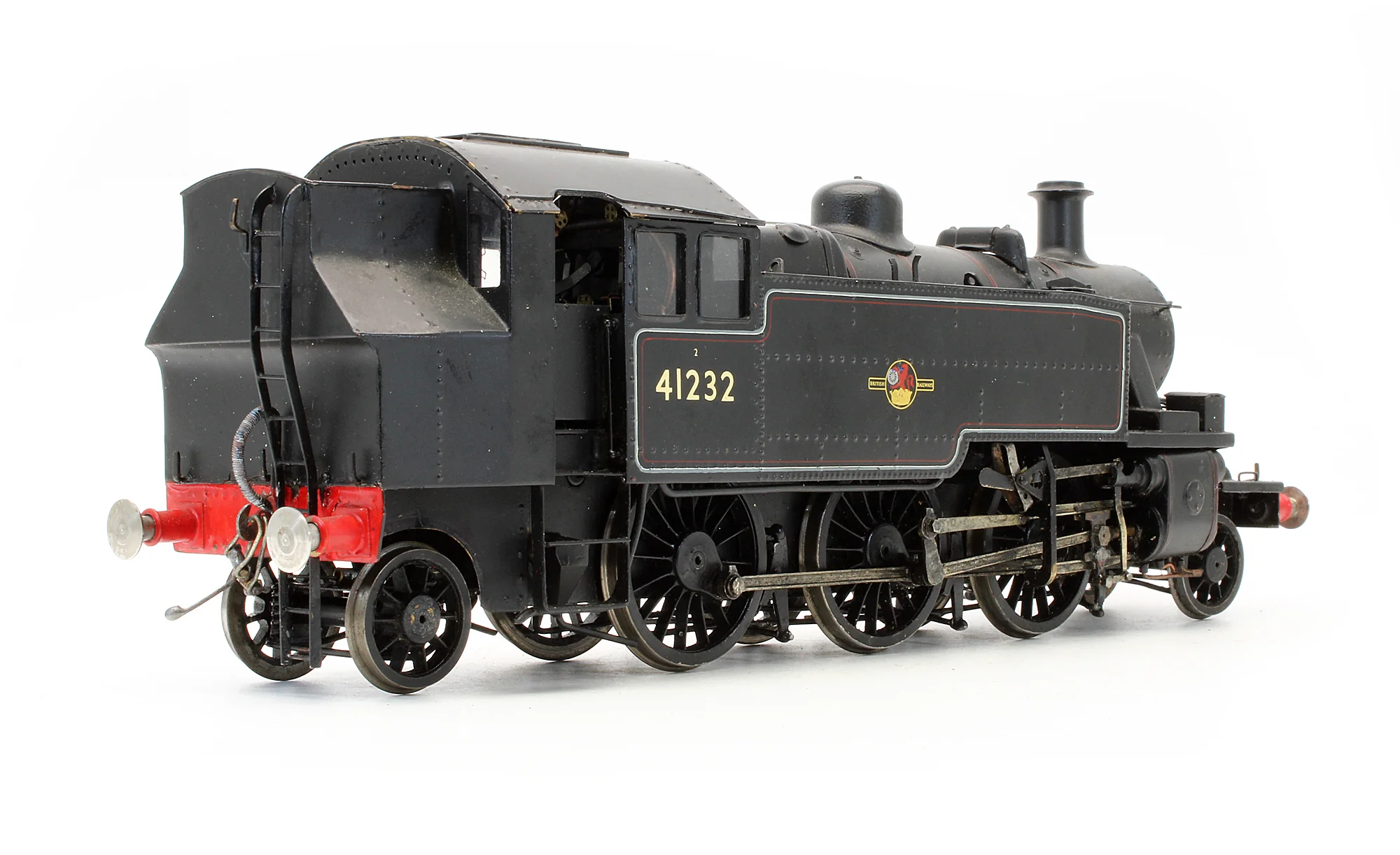 41232 Pre-Owned Kit Built BR Lined Black 2-6-2 Class 2 '41232' Steam Locomotive - DCC Sound Fitted - Image 2