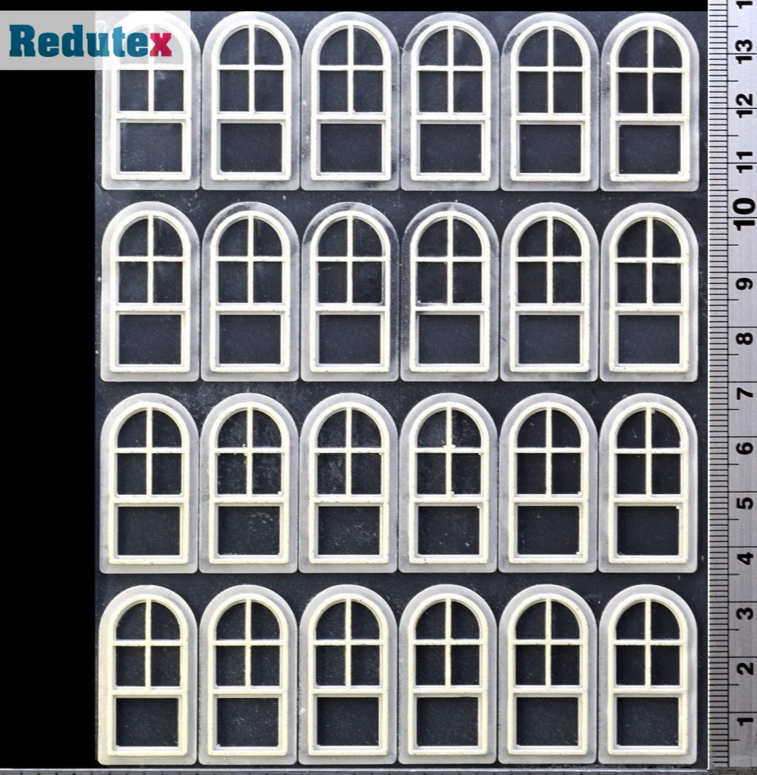 087PO111 Doors (White) 1:87/HO 3D Modelling Sheet