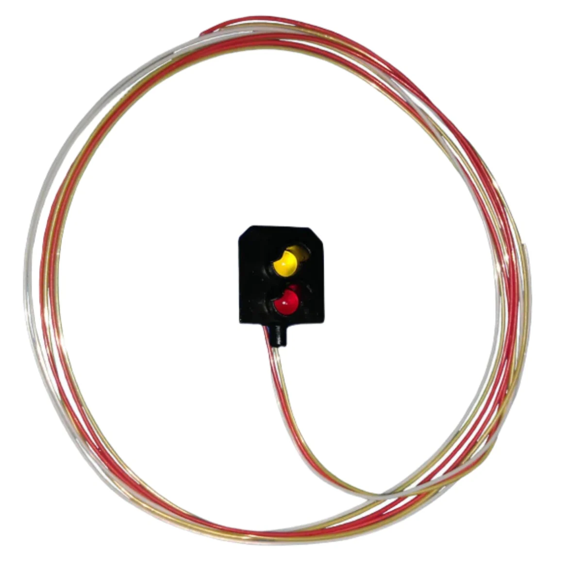 BH07 2 Aspect Square Signal Head (R/Y) Long Wires