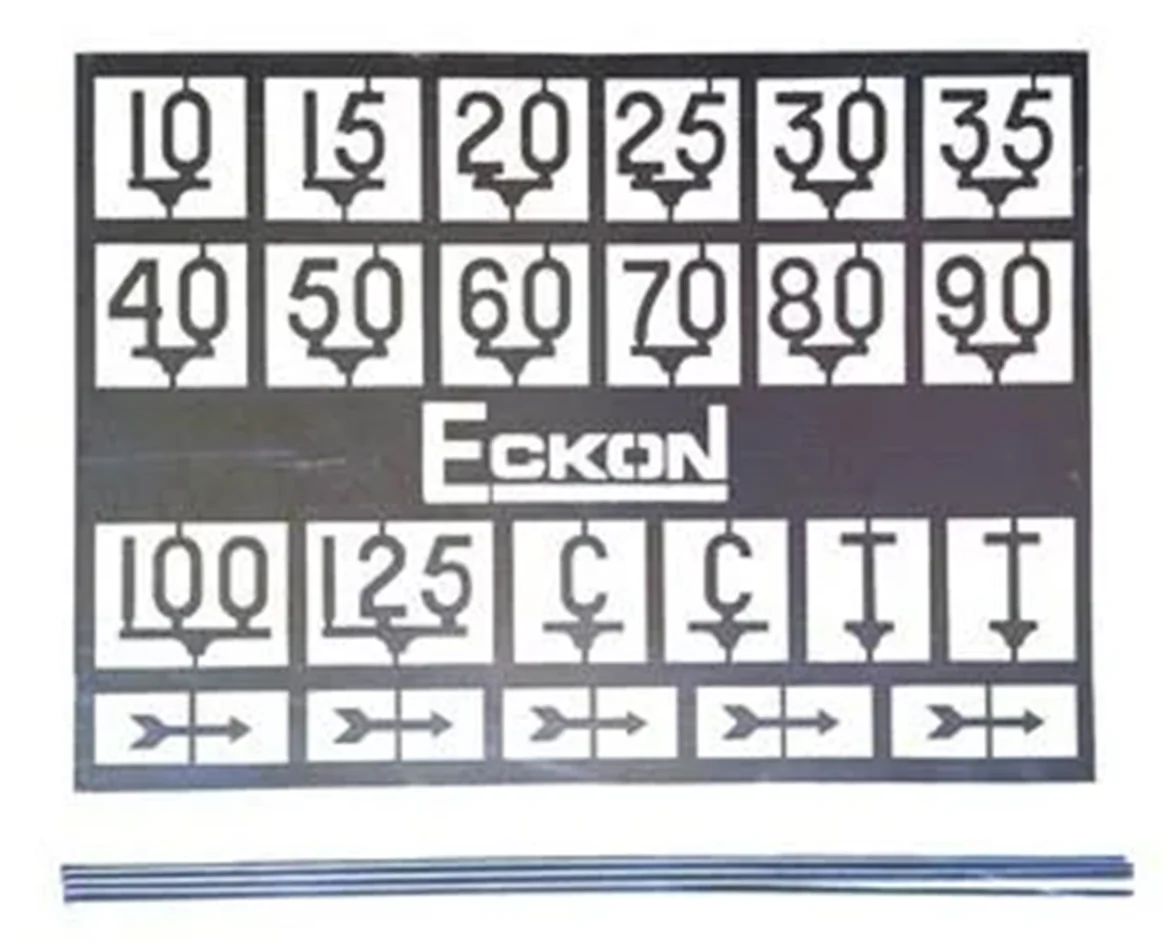 EA7 Speed Restriction Sign Kit