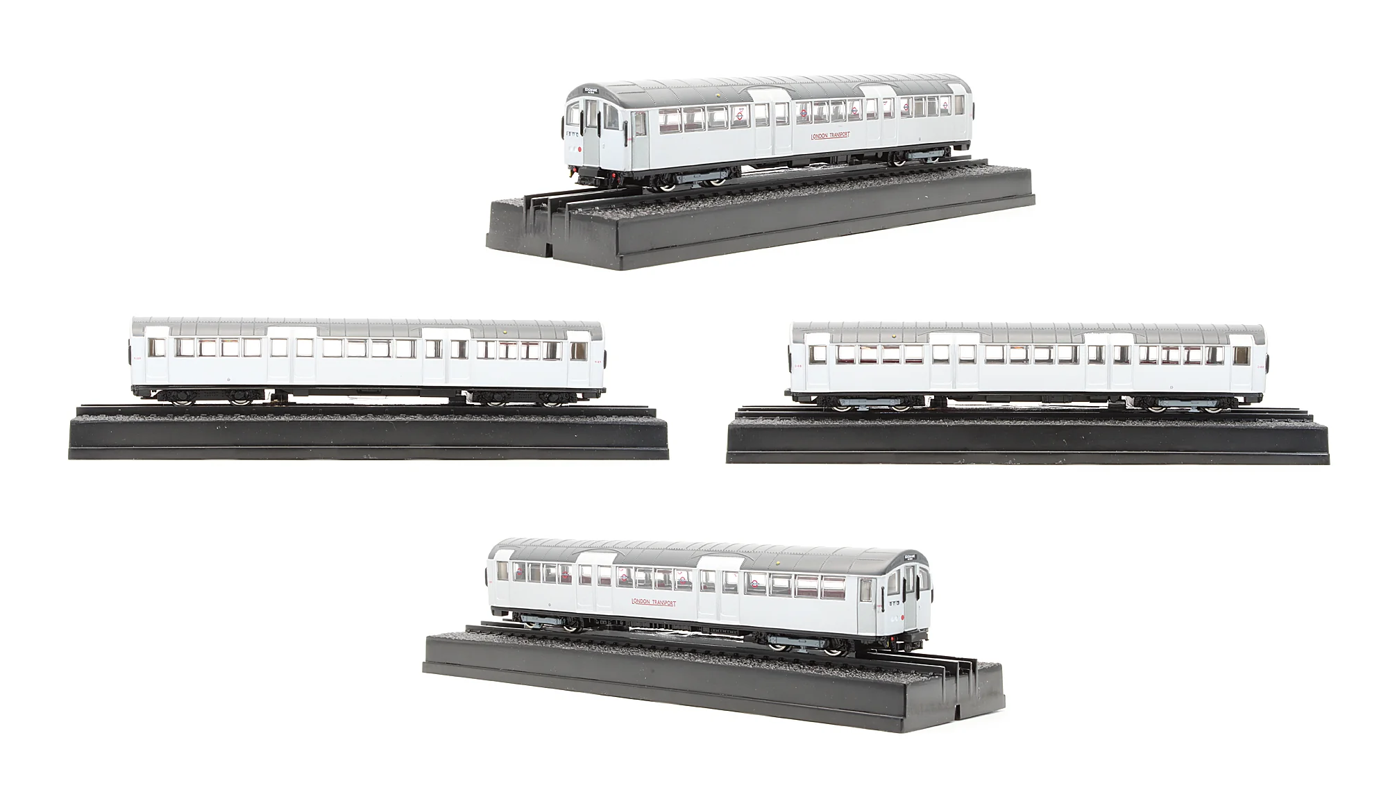 1959-Northern Pre-Owned 1959 London Tube Stock Northern Line 4 Car Set - Unpowered