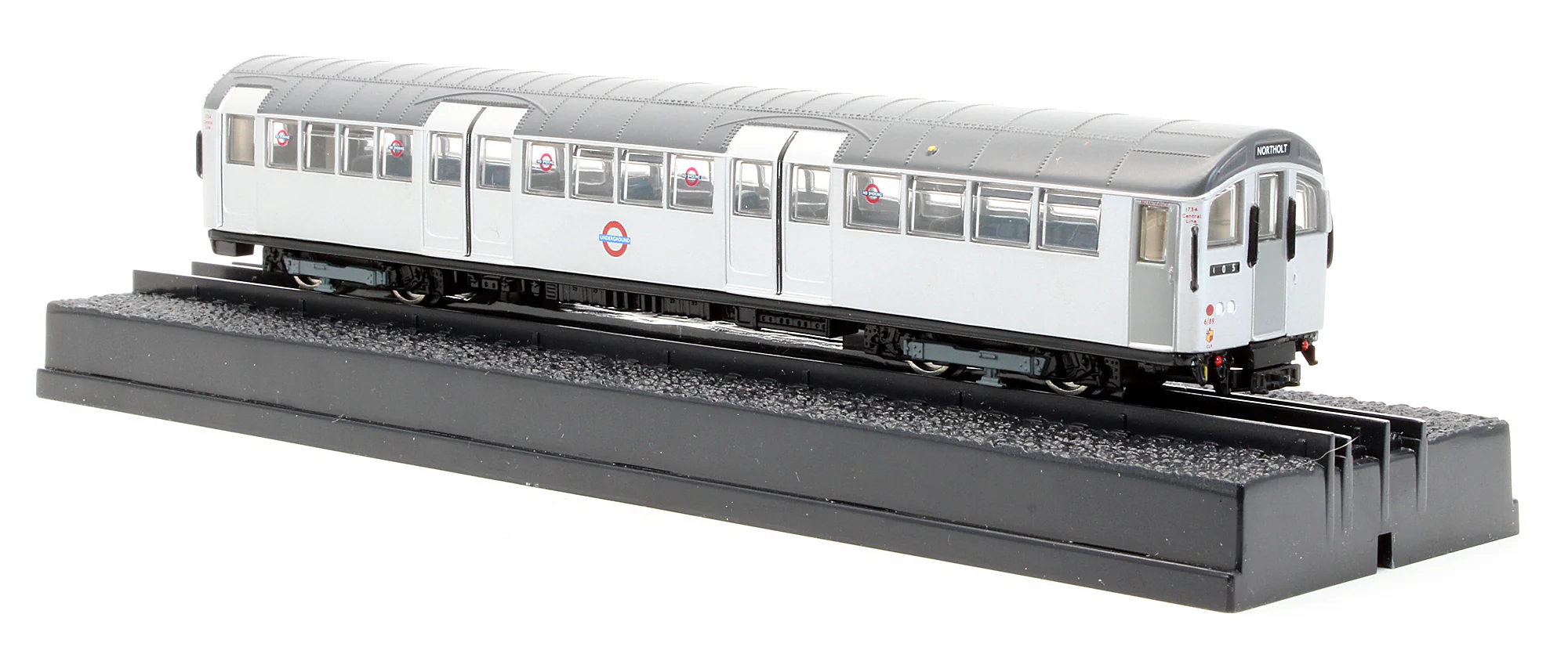 1962-Central Pre-Owned 1962 London Tube Stock Central Line 4 Car Set - Unpowered - Image 5