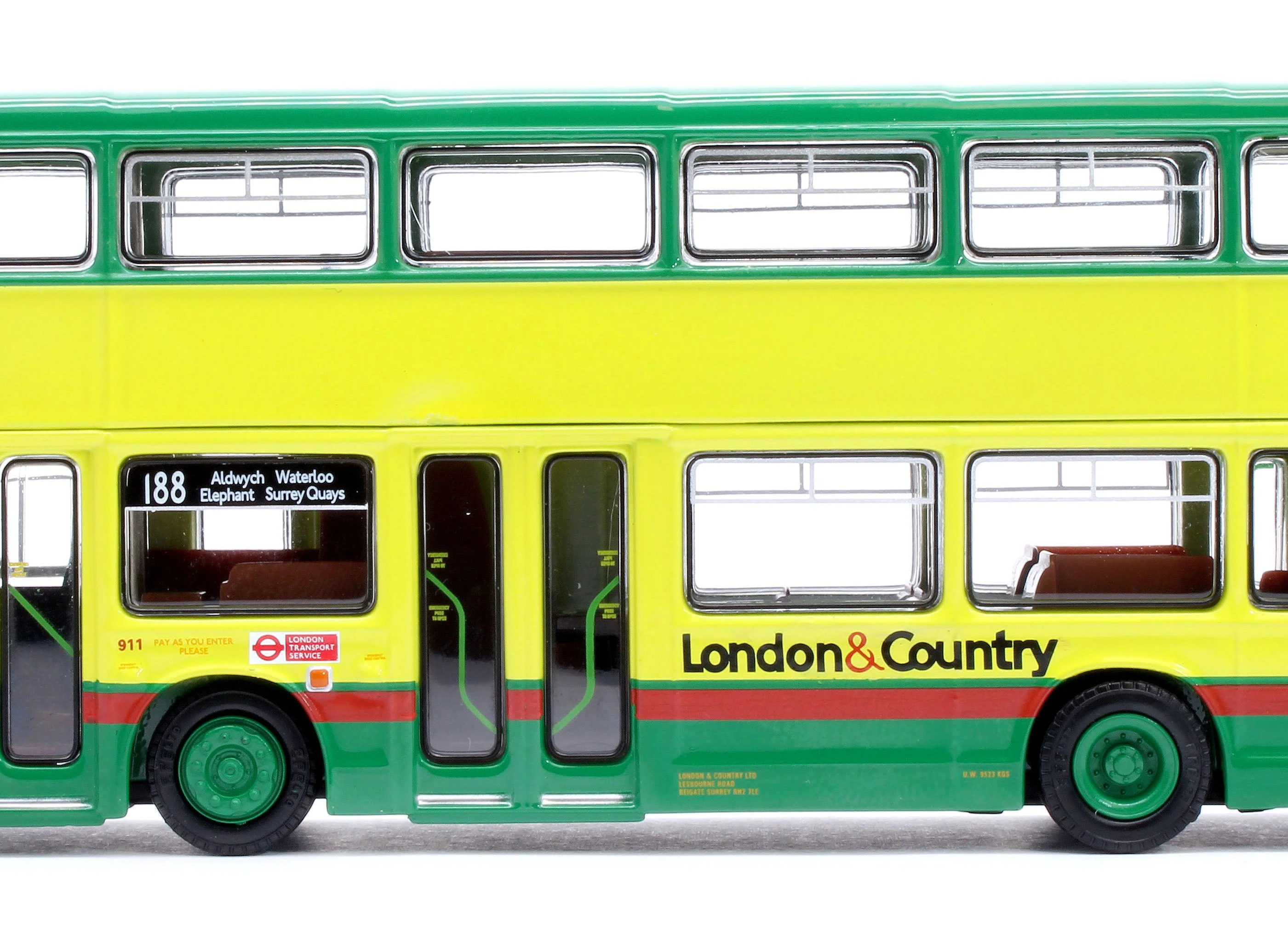 E28830 Leyland Titan B15 London & Country 911 Route 188 Euston - Image 5