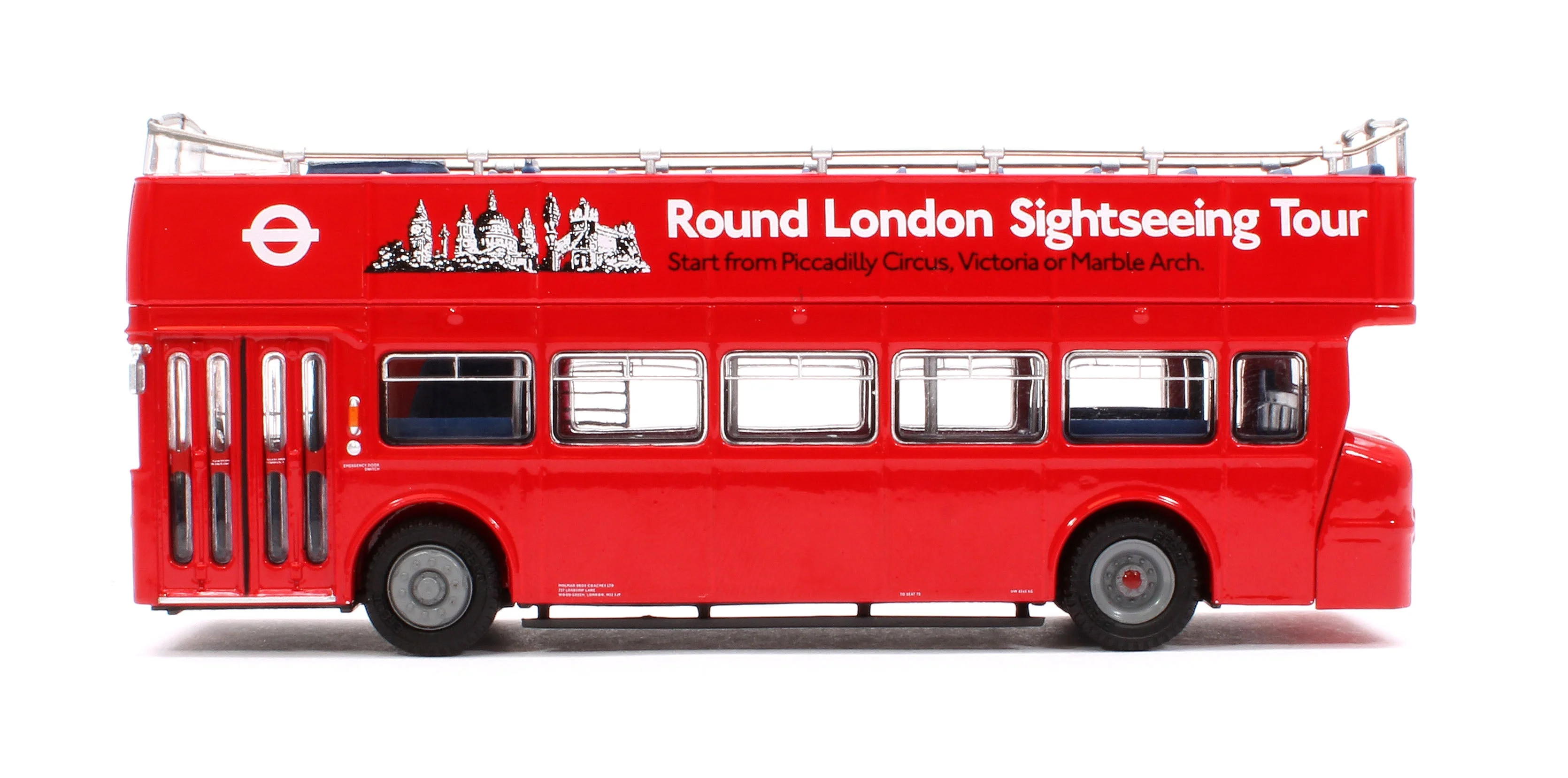 E40801 Pre-Owned Leyland Atlantean Open Top Round London Sightseeing 933GTA - Image 2
