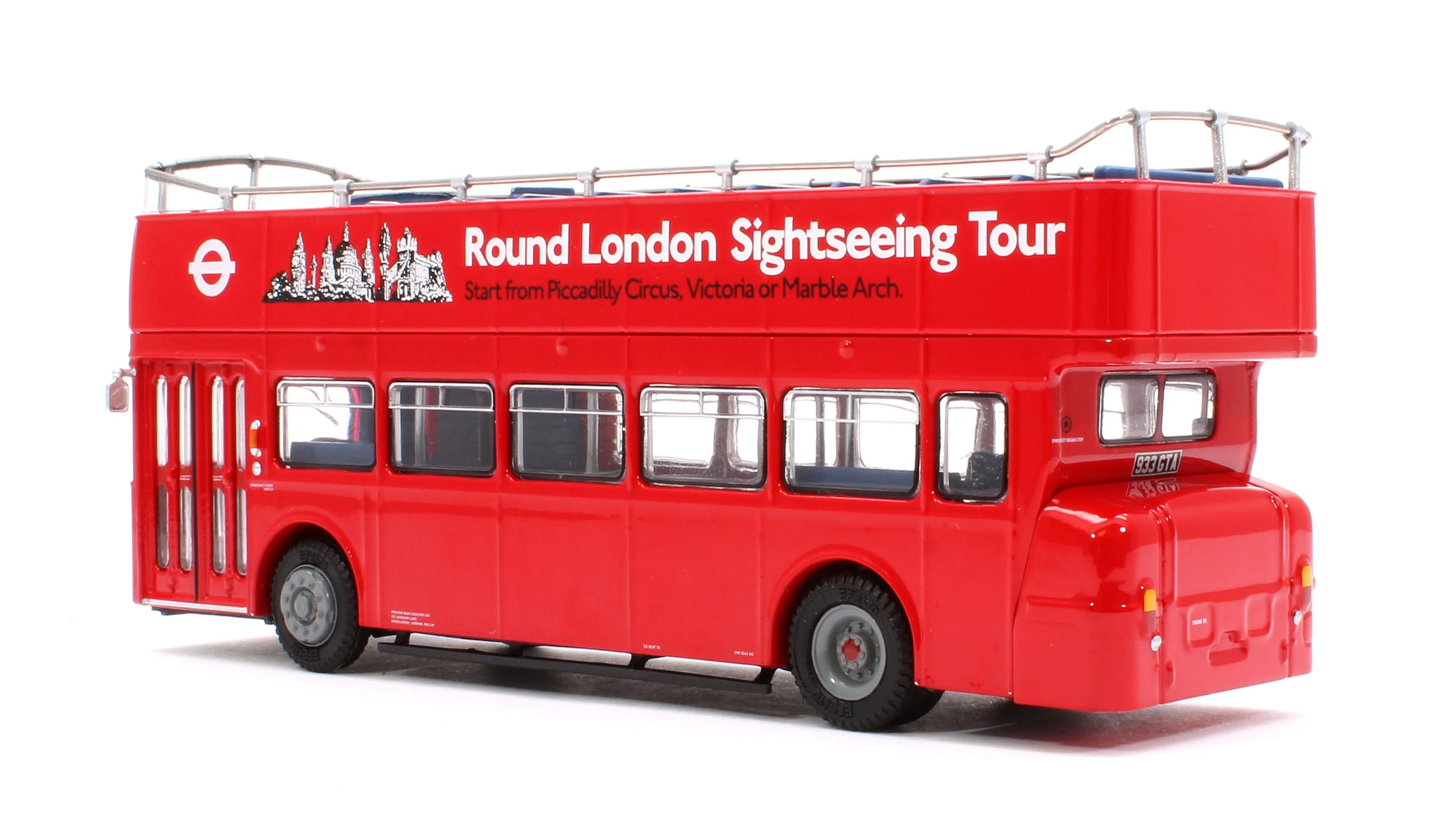 E40801 Pre-Owned Leyland Atlantean Open Top Round London Sightseeing 933GTA - Image 3
