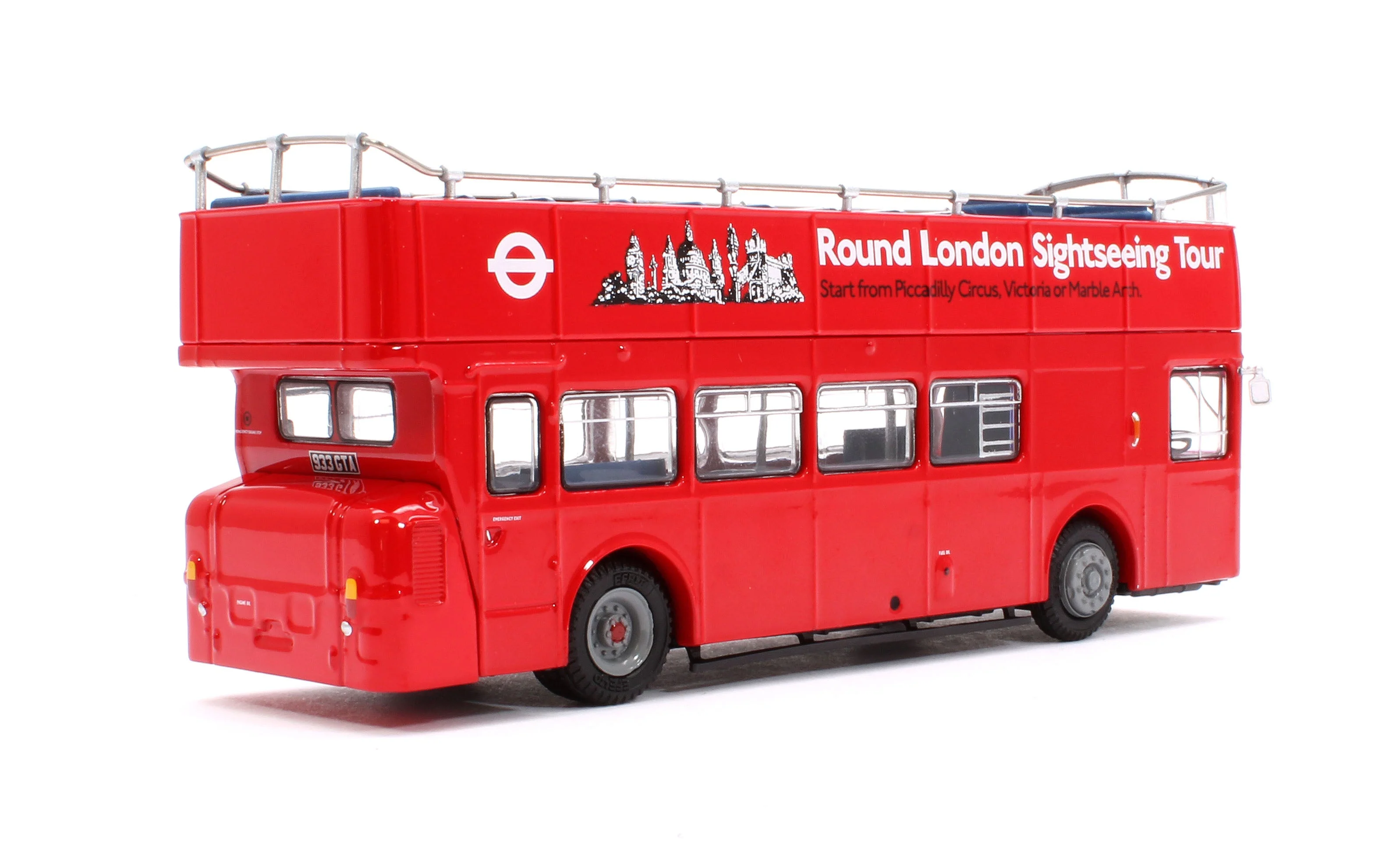 E40801 Pre-Owned Leyland Atlantean Open Top Round London Sightseeing 933GTA - Image 4