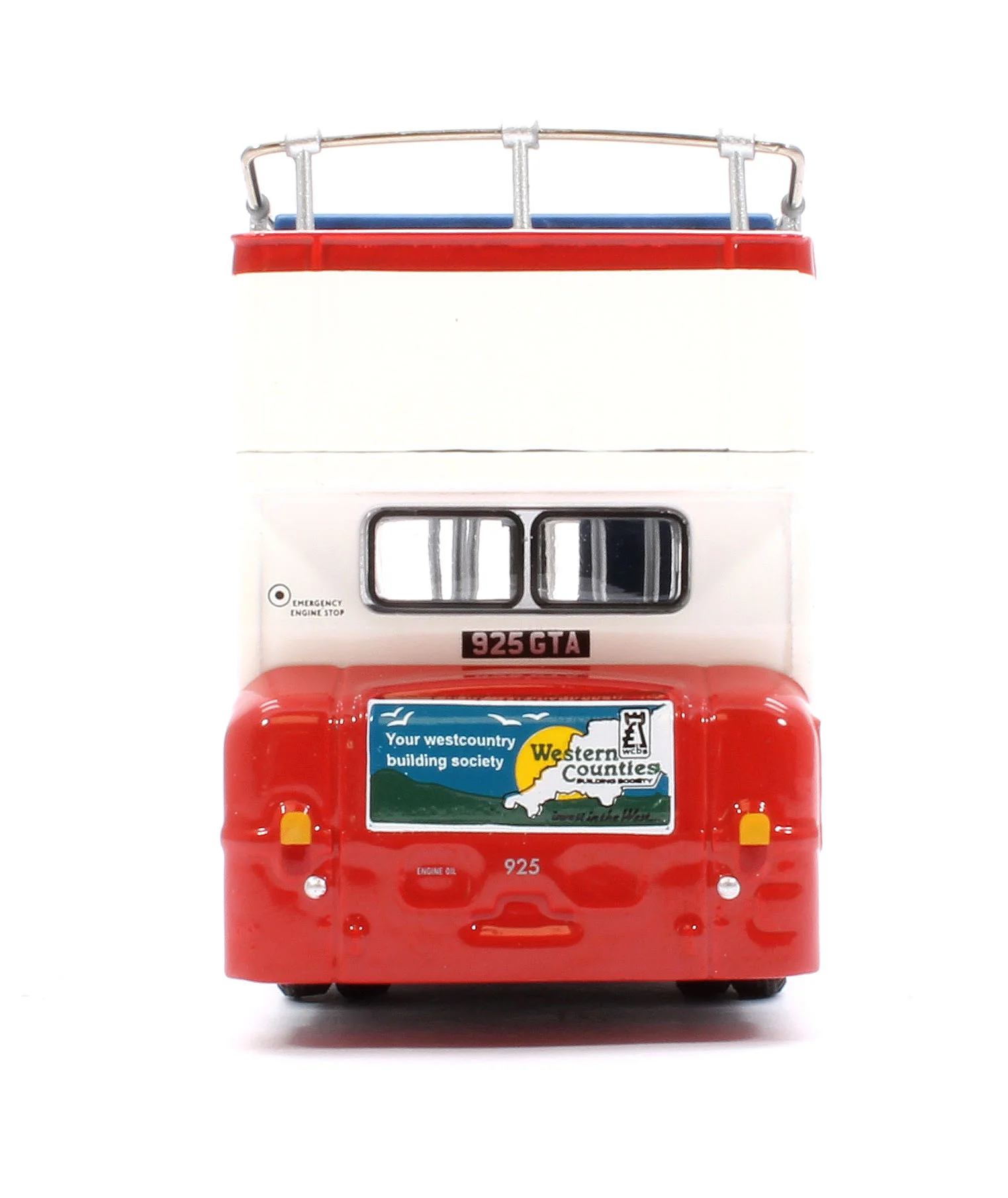 E40803 Leyland Atlantean Open Top Red Bus NBC 925 925GTA - Image 7