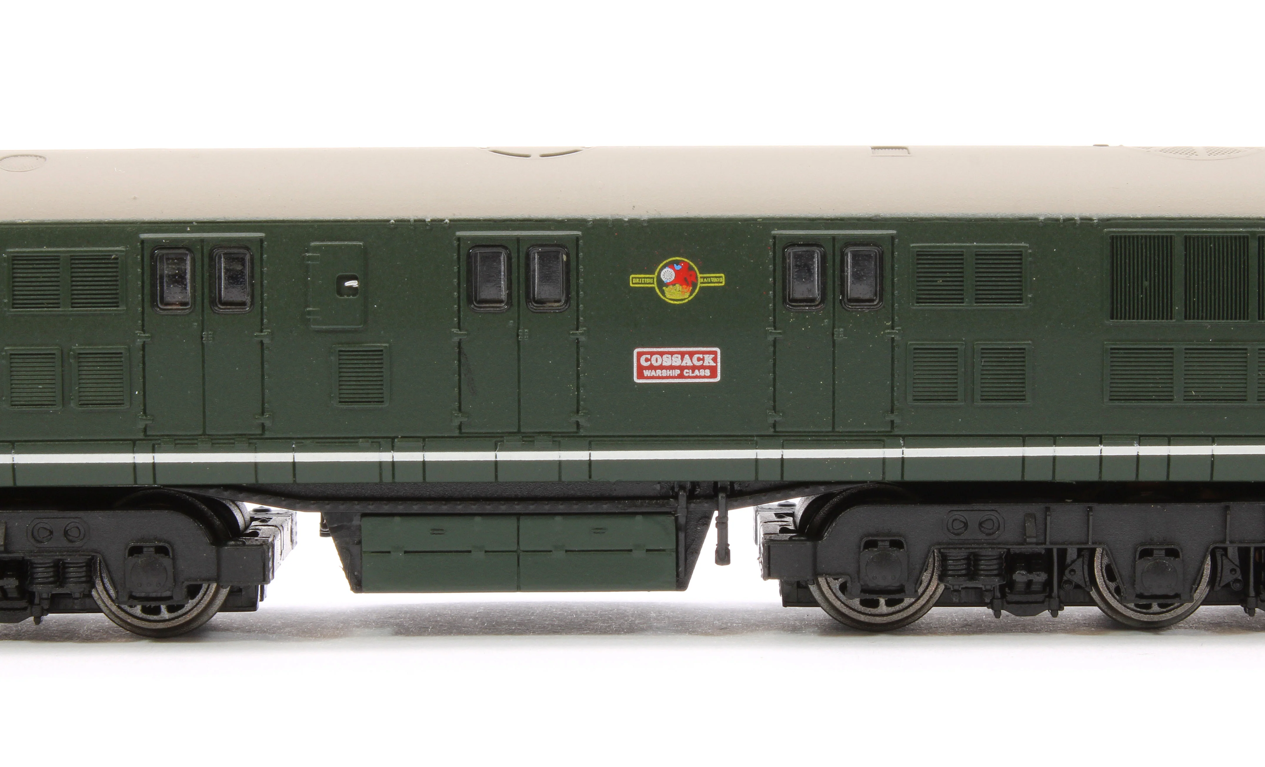 E84527 Class 41 'Warship' Disc Headcode D604 'Cossack' BR Green (Late Crest) Diesel Locomotive - Image 6