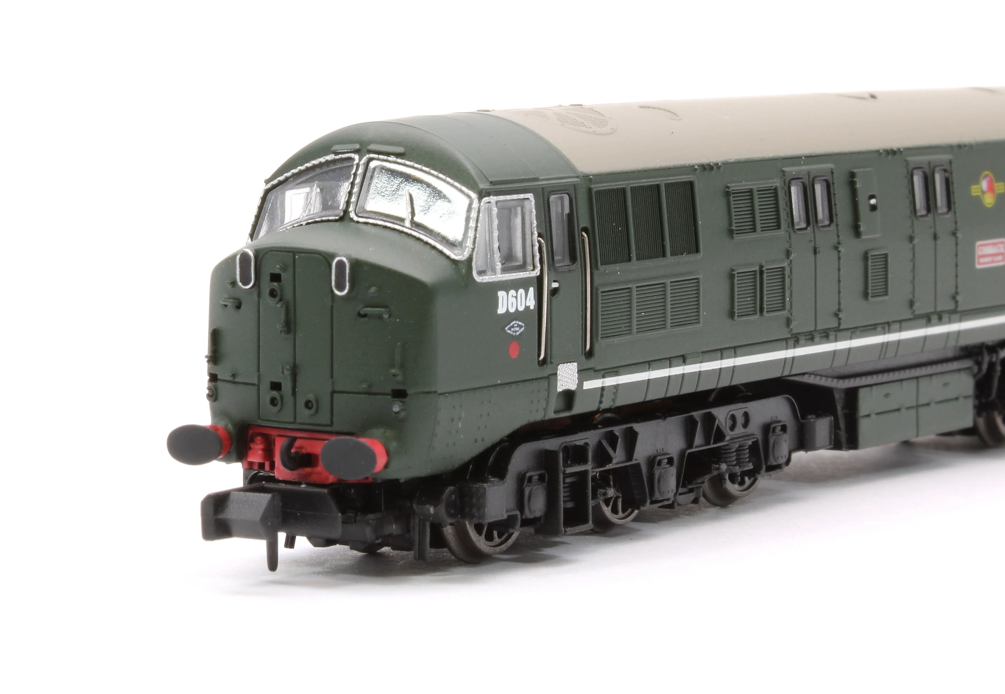 E84527 Class 41 'Warship' Disc Headcode D604 'Cossack' BR Green (Late Crest) Diesel Locomotive - Image 7