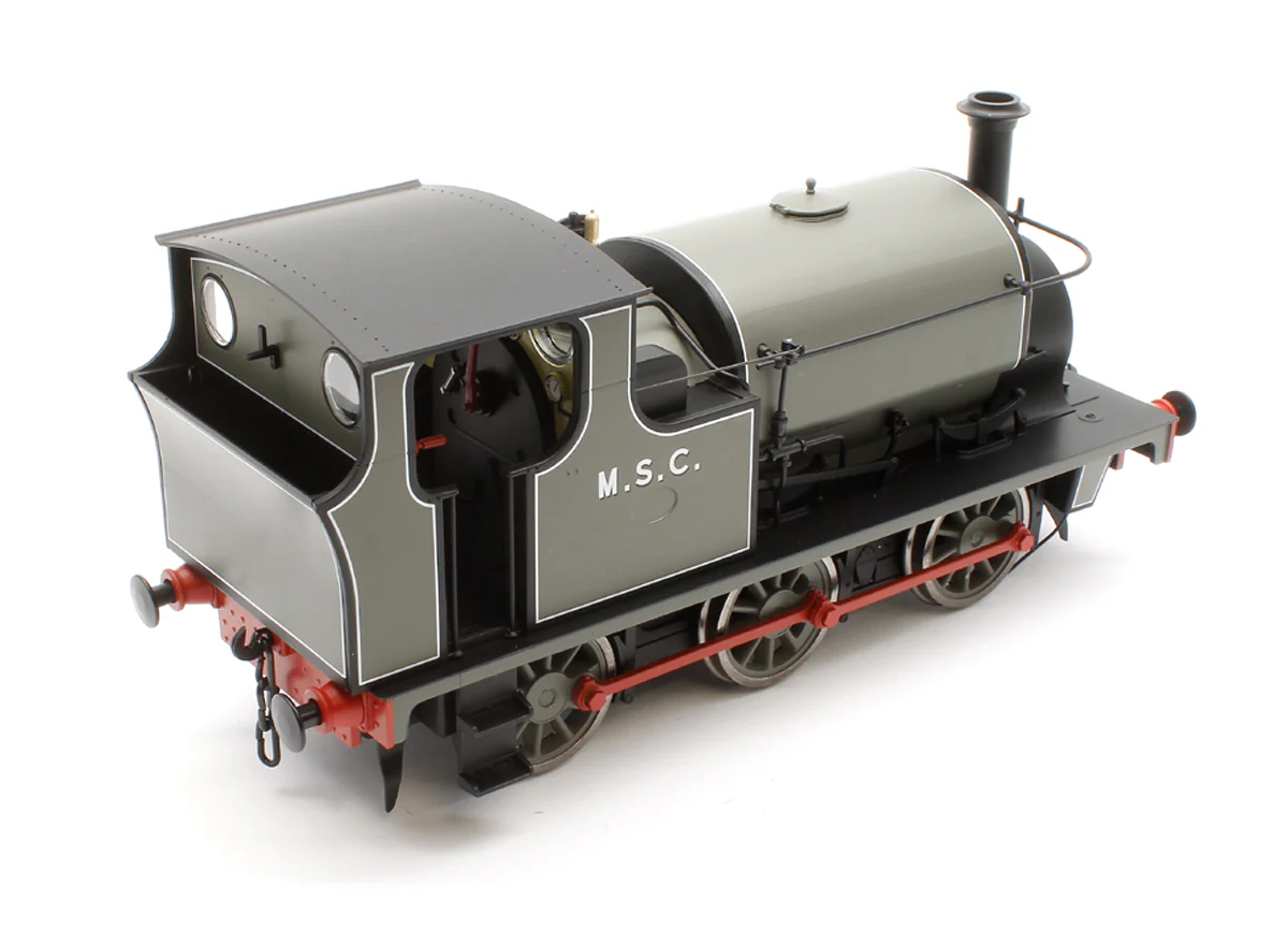 E85707 Hudswell Clarke 0-6-0 Tank MSC Lined Grey (78) Steam Locomotive - Image 10