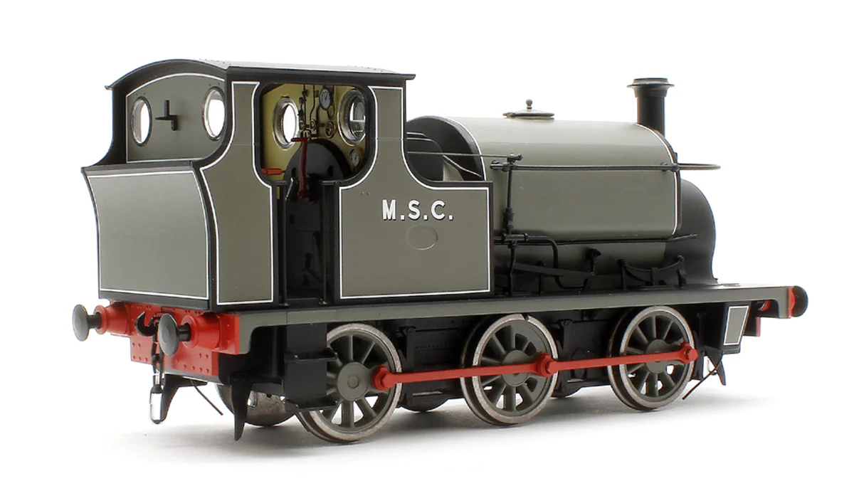 E85707 Hudswell Clarke 0-6-0 Tank MSC Lined Grey (78) Steam Locomotive - Image 3