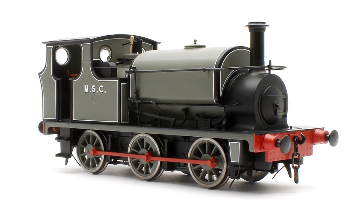 E85707 Hudswell Clarke 0-6-0 Tank MSC Lined Grey (78) Steam Locomotive - Image 4