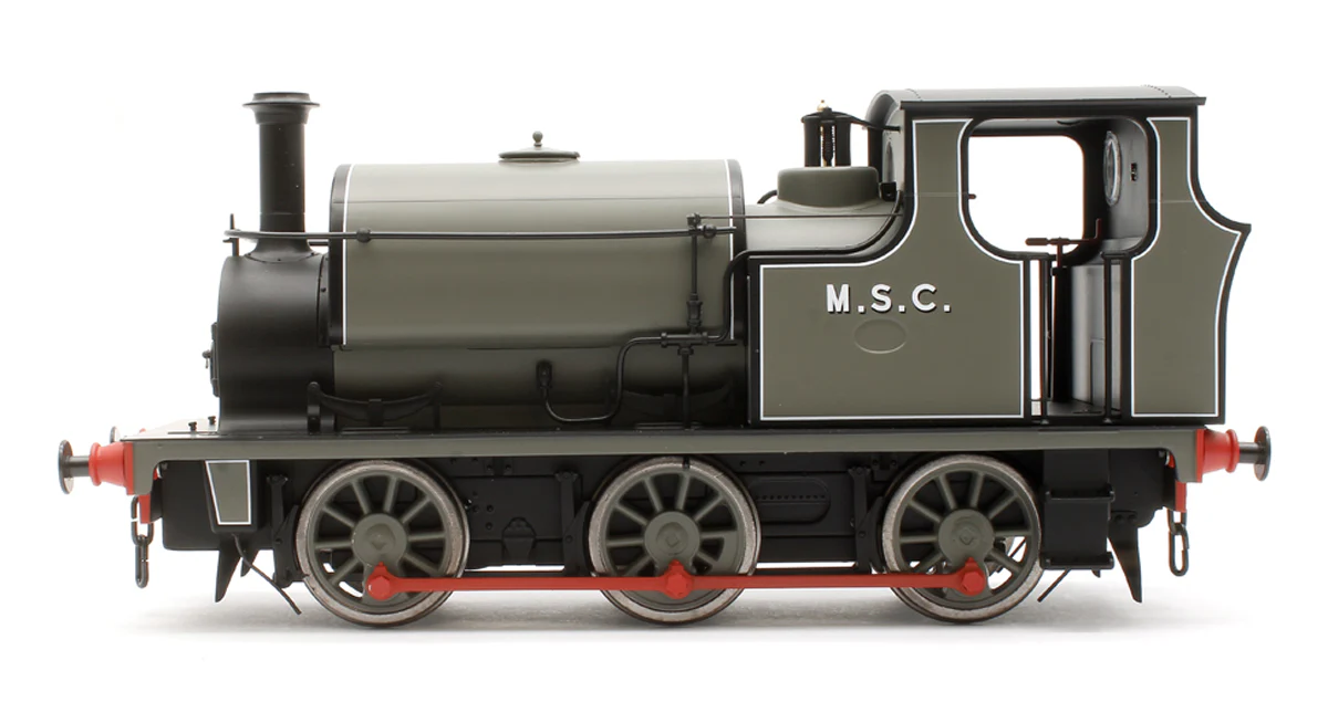 E85707 Hudswell Clarke 0-6-0 Tank MSC Lined Grey (78) Steam Locomotive - Image 5