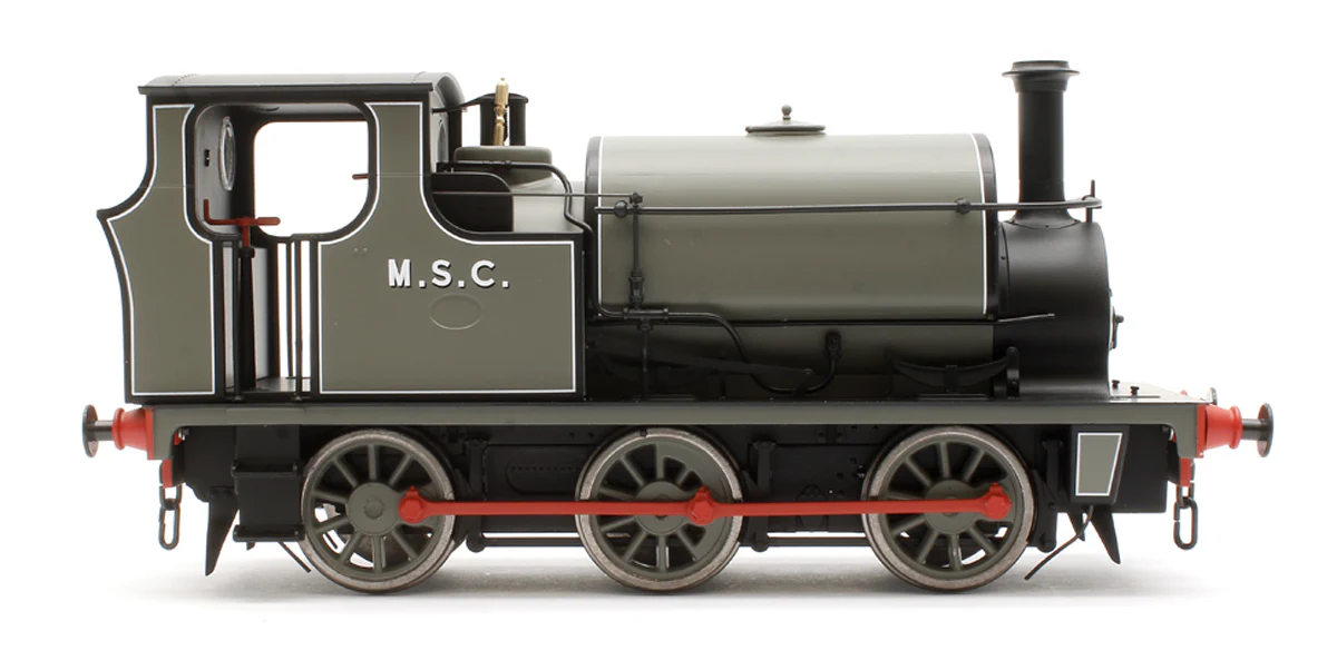 E85707 Hudswell Clarke 0-6-0 Tank MSC Lined Grey (78) Steam Locomotive - Image 6