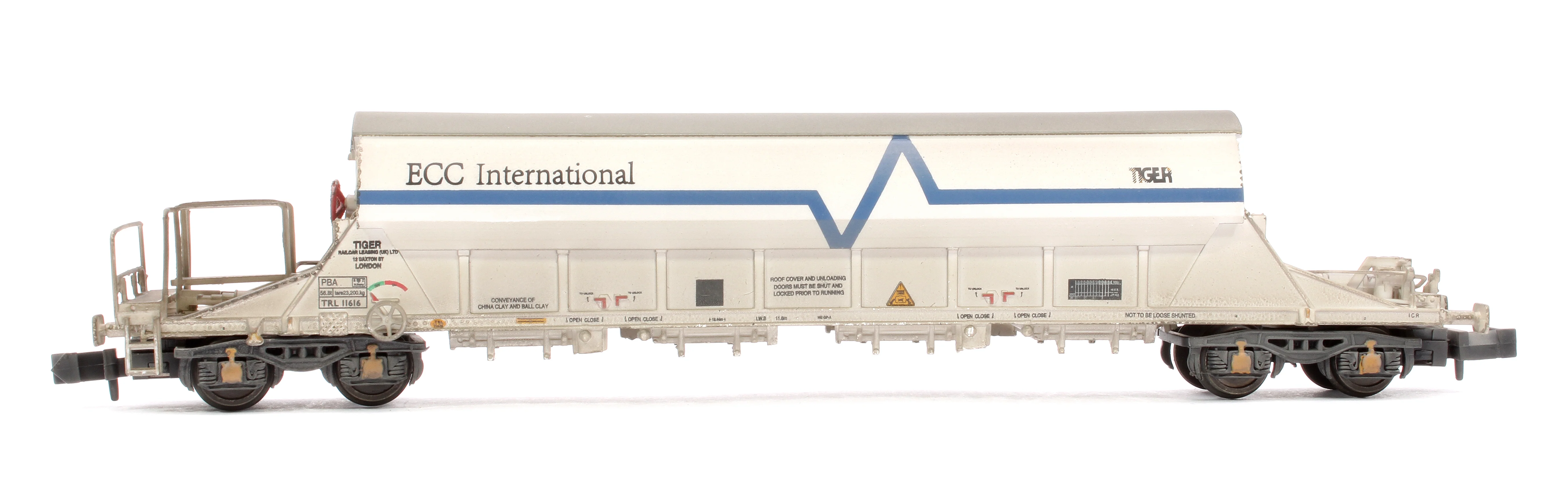 E87534 PBA Tiger TRL 11616 ECC International White - Weathered - Image 2