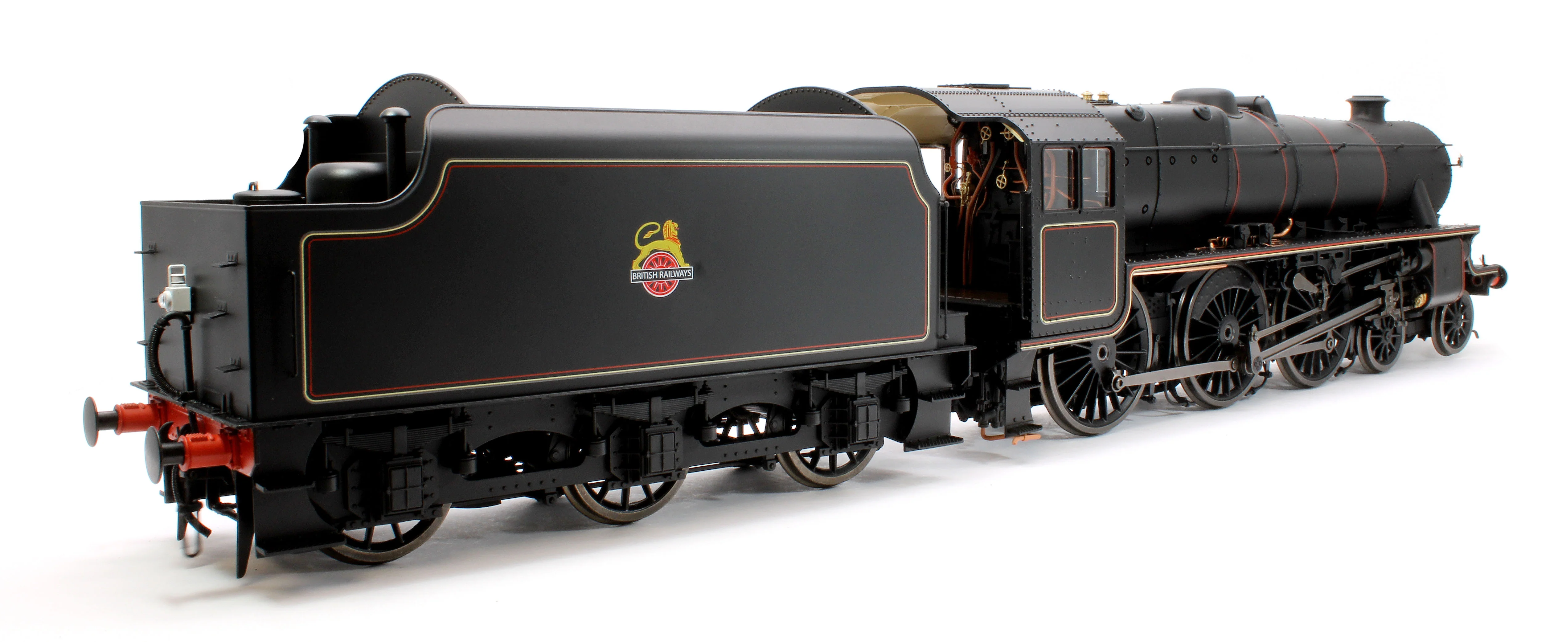 E1003U Stanier Class 5 4-6-0 "Black 5" Early BR Lined Unnumbered Welded Tender Steam Locomotive - Image 4