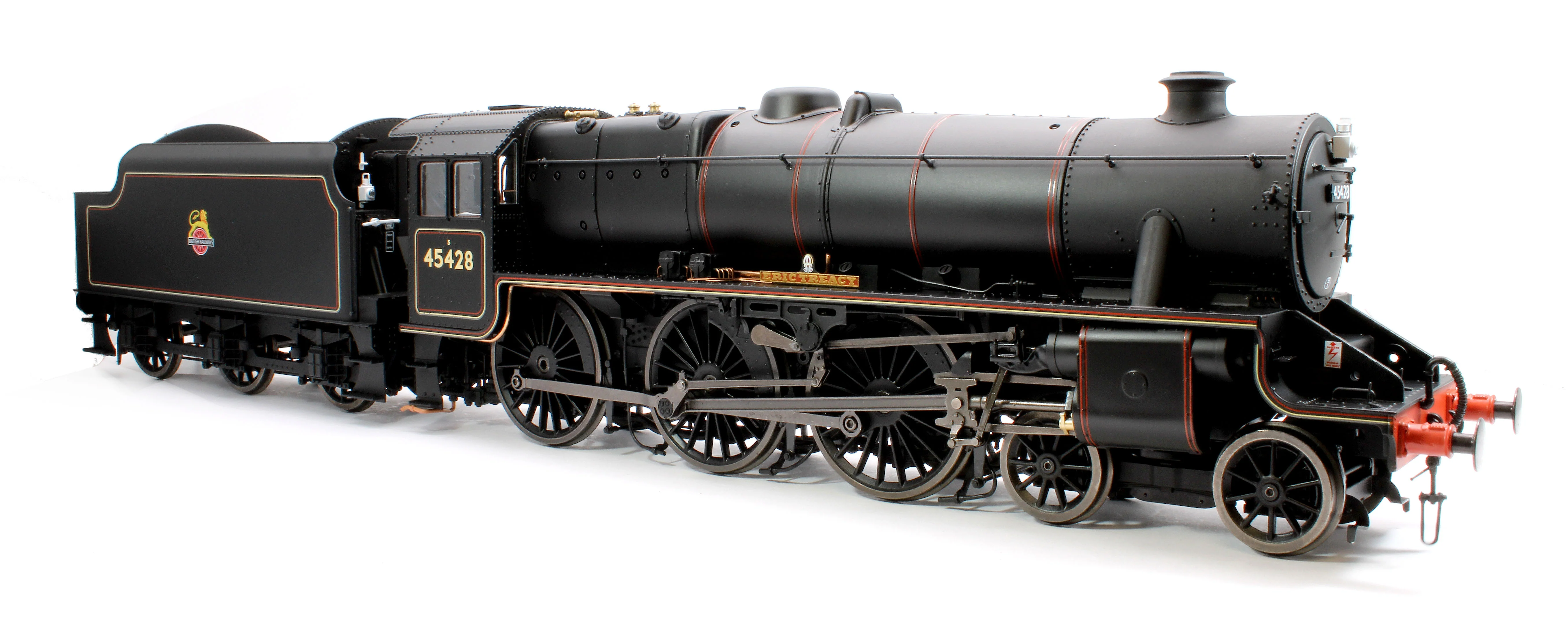 E1003Y Stanier Class 5 4-6-0 "Black 5" Early BR Lined '45428' 'Eric Treacy' Welded Tender Limited Edition Steam Locomotive - Image 5