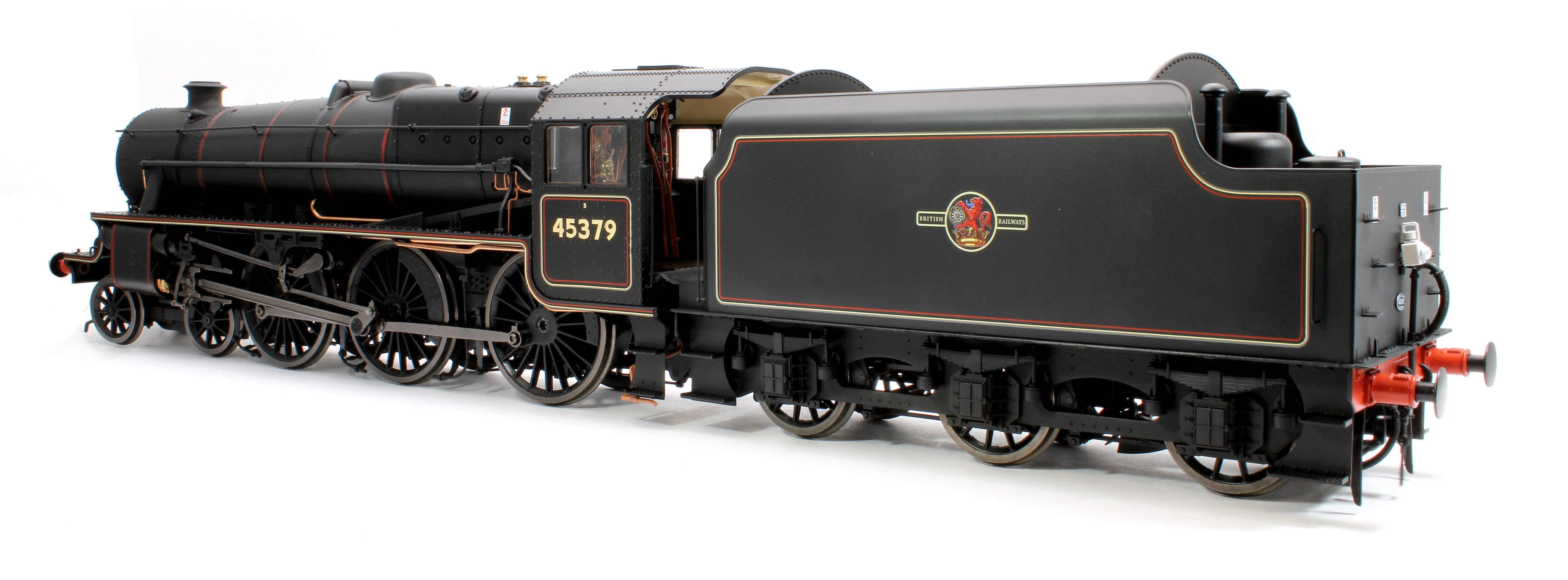 E1005 Stanier Class 5 4-6-0 "Black 5" Late BR Lined '45379' Welded Tender Steam Locomotive - Image 3