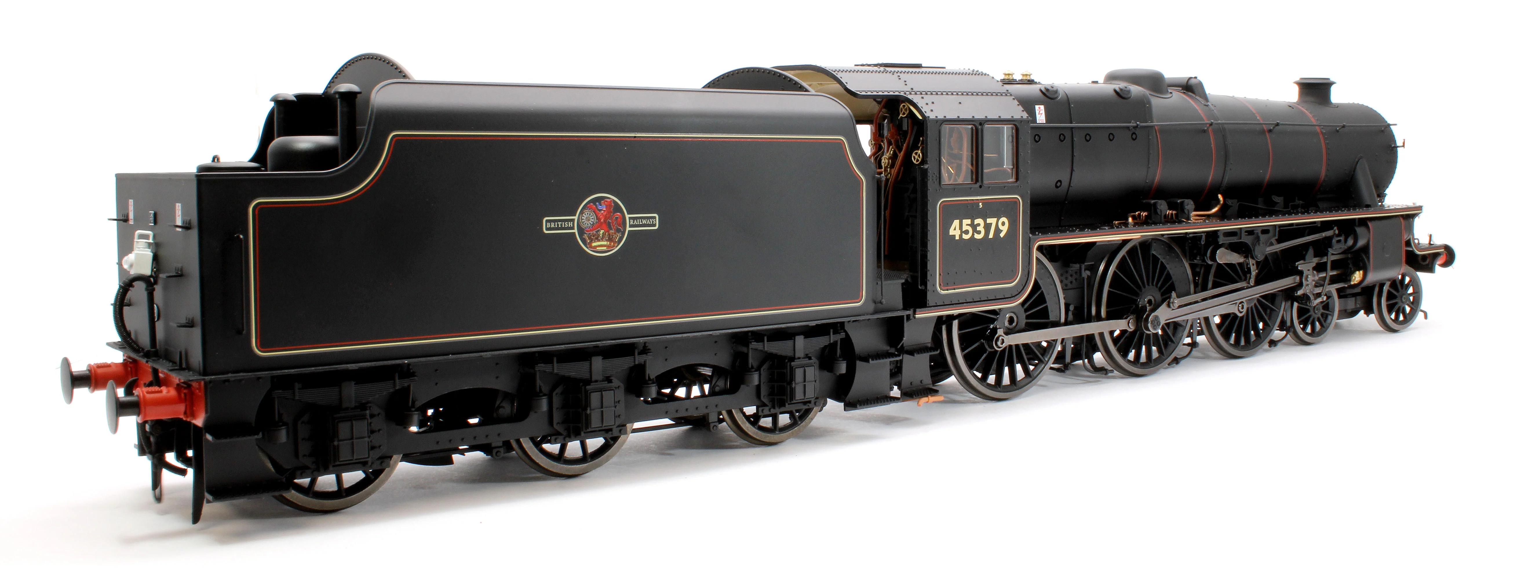E1005 Stanier Class 5 4-6-0 "Black 5" Late BR Lined '45379' Welded Tender Steam Locomotive - Image 4